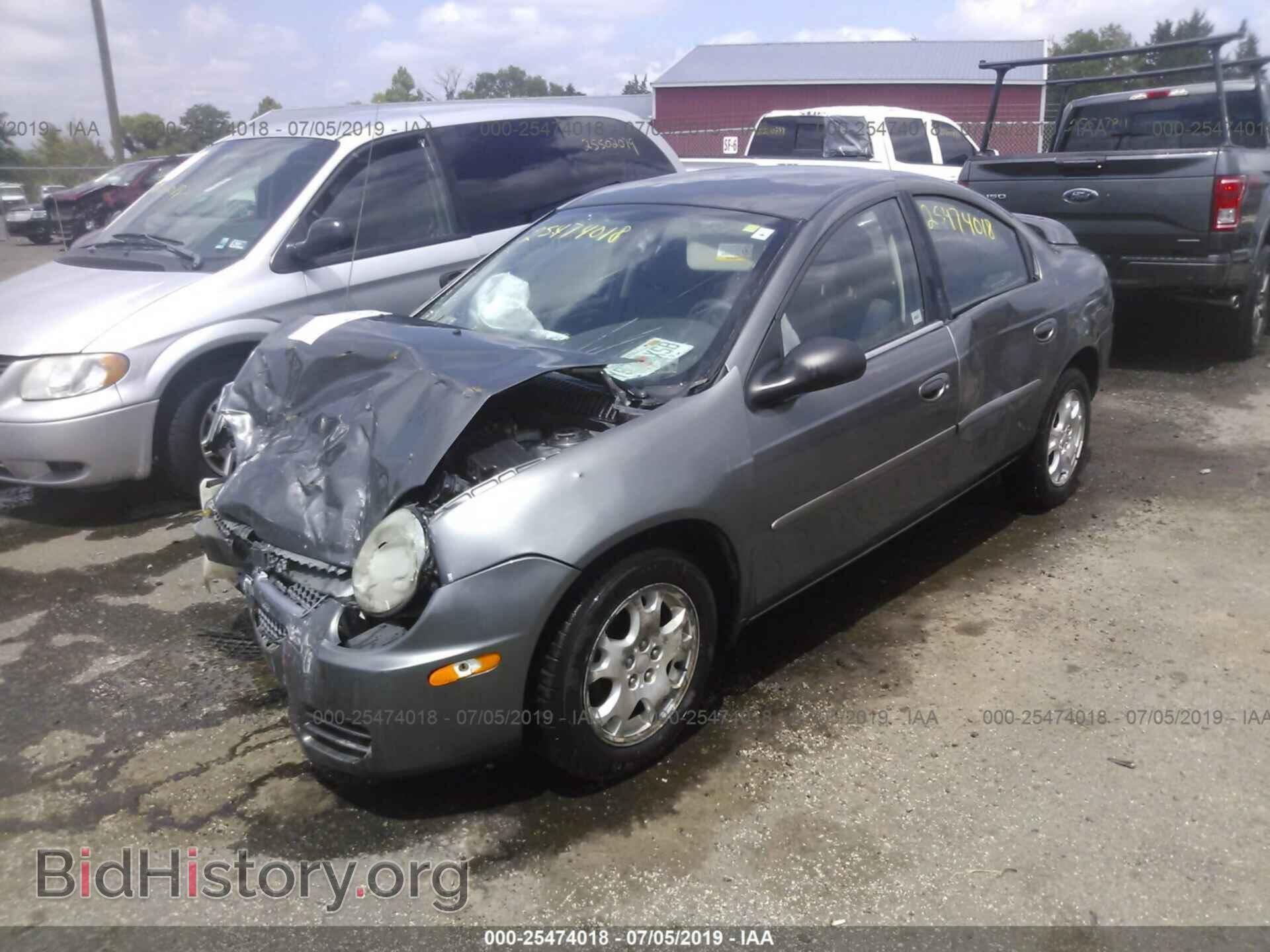 2005 DODGE NEON - VIN: 1B3ES56C35D282151 - Фото 2