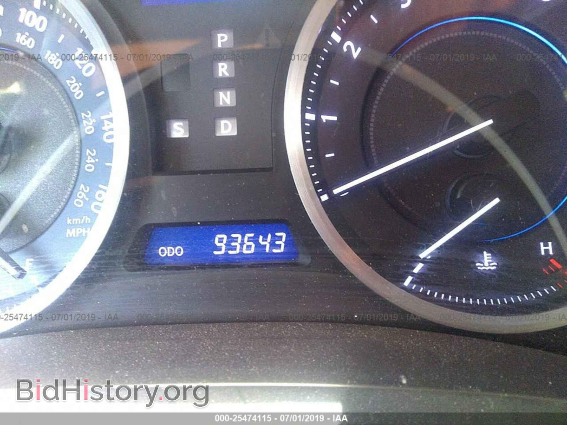 2011 LEXUS IS - VIN: JTHBF5C20B2101448 - Фото 7