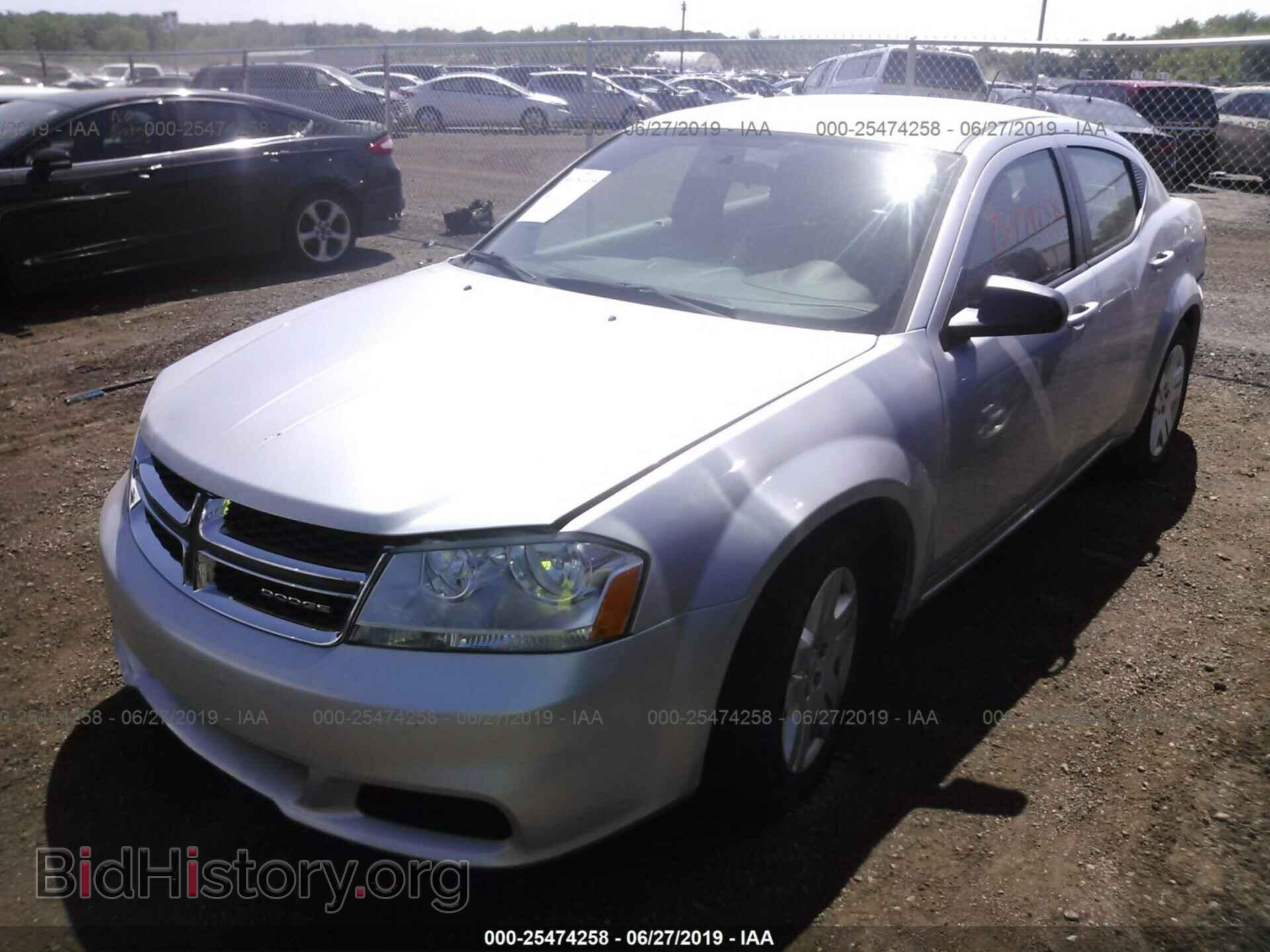 2012 DODGE AVENGER - VIN: 1C3CDZAB3CN102443 - Фото 2
