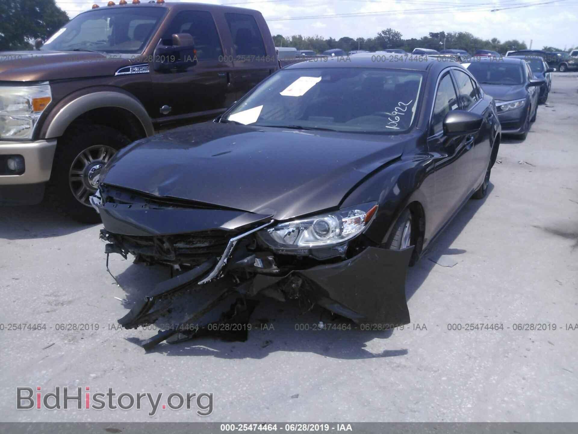 2017 MAZDA 6 - VIN: JM1GL1V57H1106922 - Фото 2