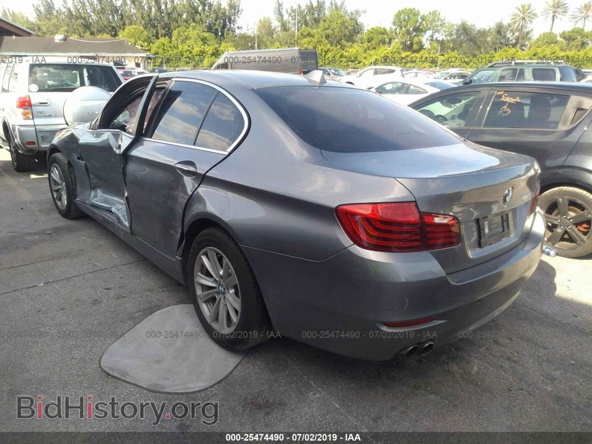 2014 BMW 528 - VIN: WBA5A5C51ED507655 - Фото 3