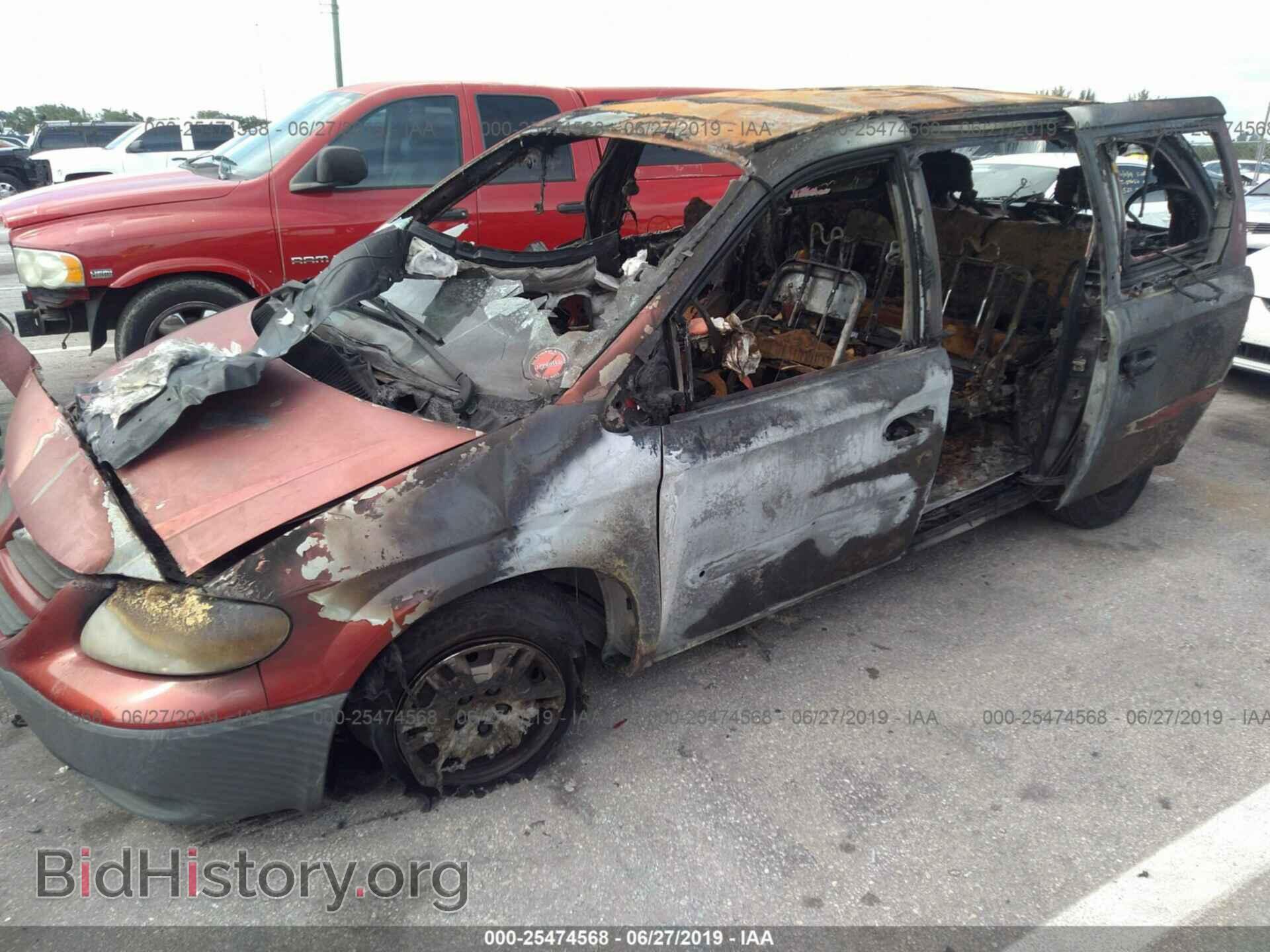 2006 DODGE CARAVAN - VIN: 1D4GP25B96B737682 - Фото 2