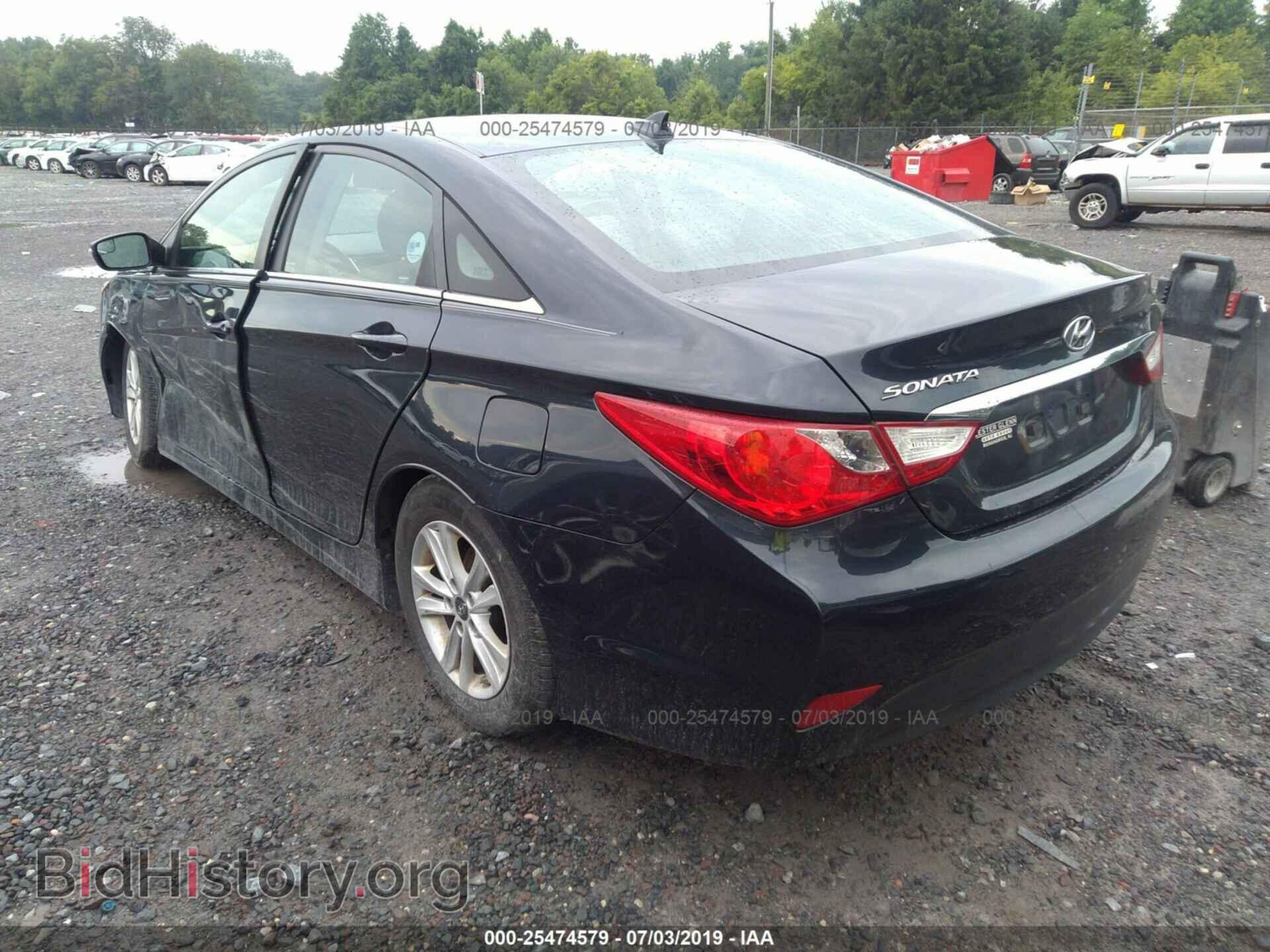 2014 HYUNDAI SONATA - VIN: 5NPEB4AC0EH815194 - Фото 3