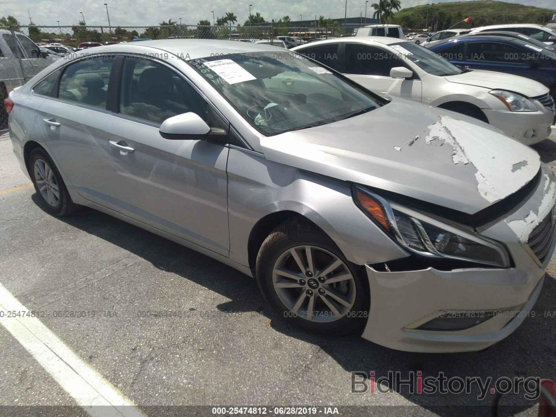 Photo 5NPE24AF9FH015375 - HYUNDAI SONATA 2015