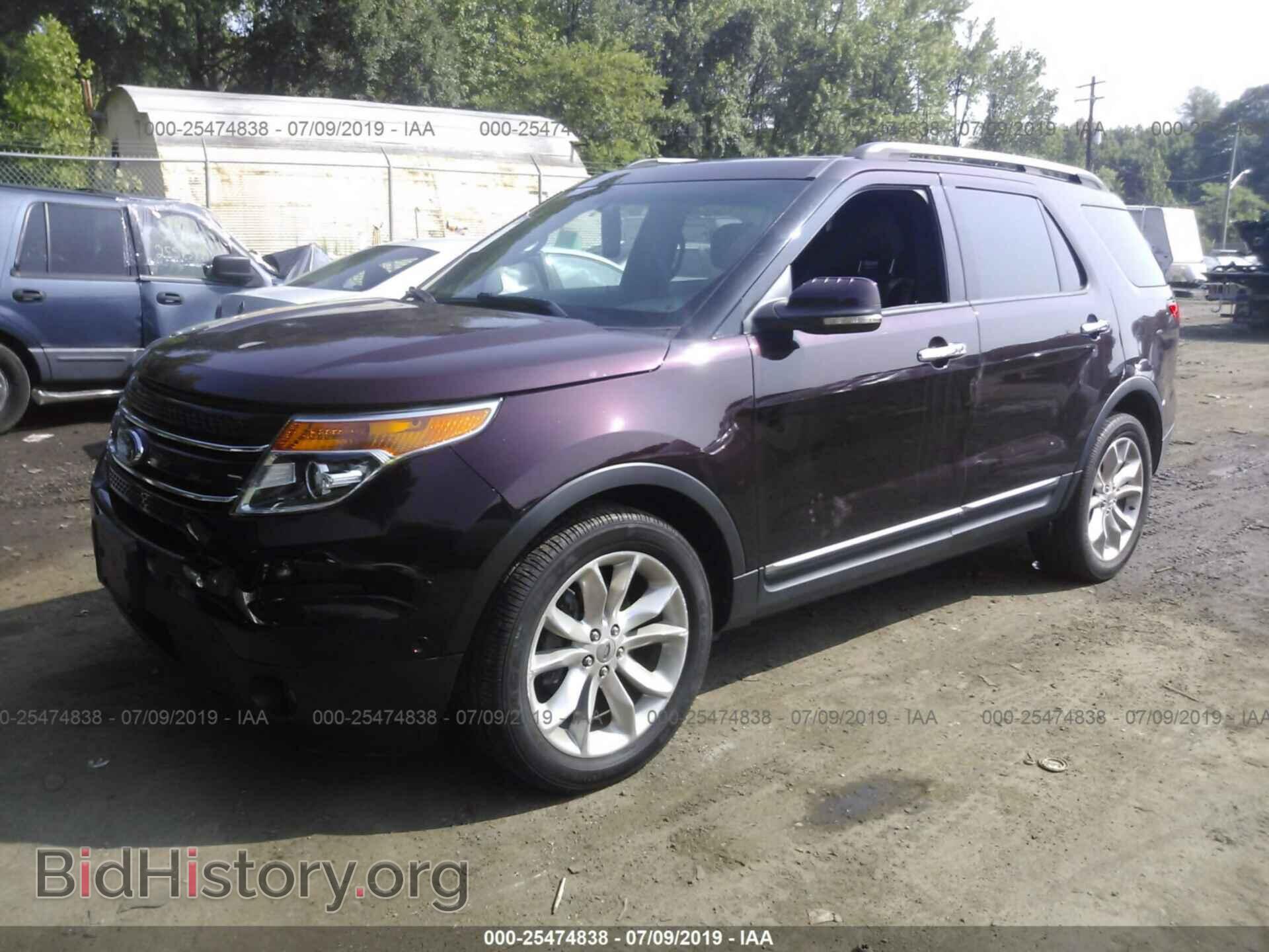 2011 FORD EXPLORER - VIN: 1FMHK8F8XBGA75495 - Фото 2