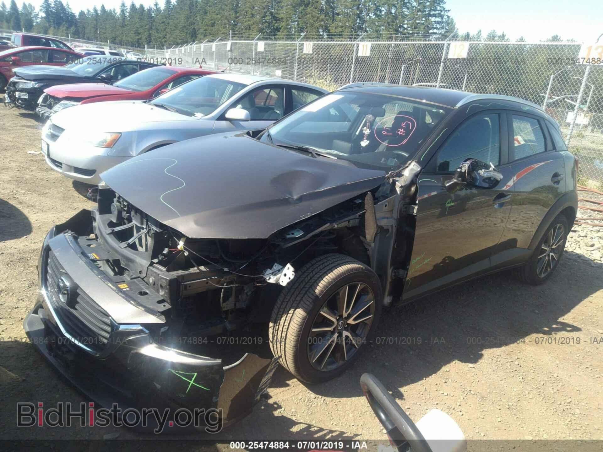 2017 MAZDA CX-3 - VIN: JM1DKFC76H0141349 - Фото 2