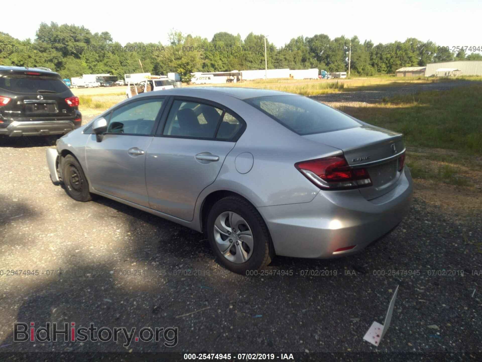 2013 HONDA CIVIC - VIN: 19XFB2F56DE216970 - Фото 3