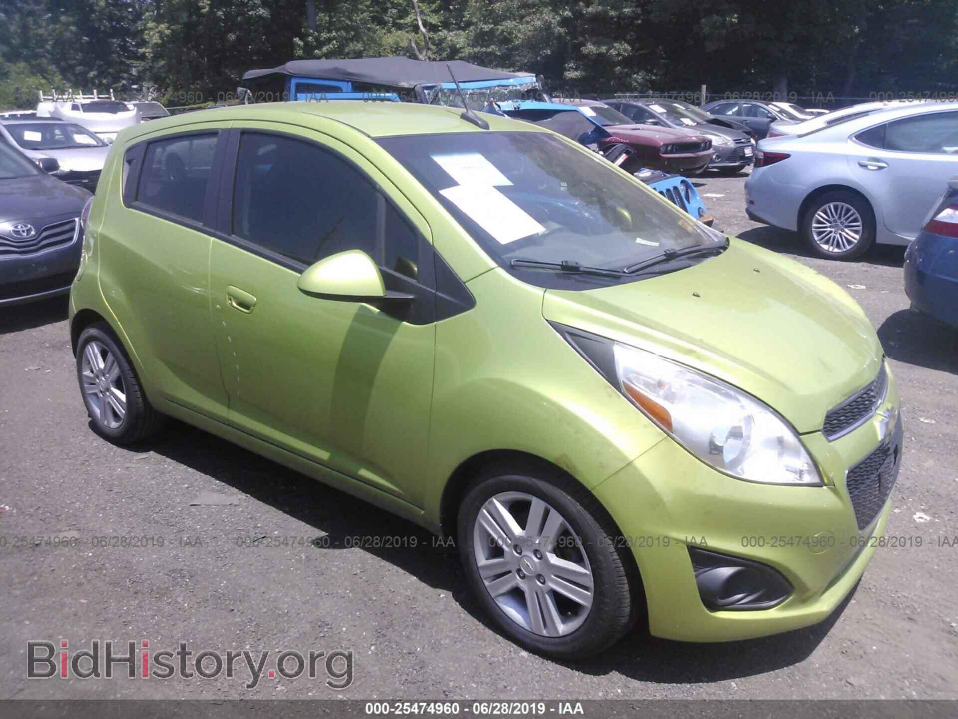 Photo KL8CB6S94DC563698 - CHEVROLET SPARK 2013