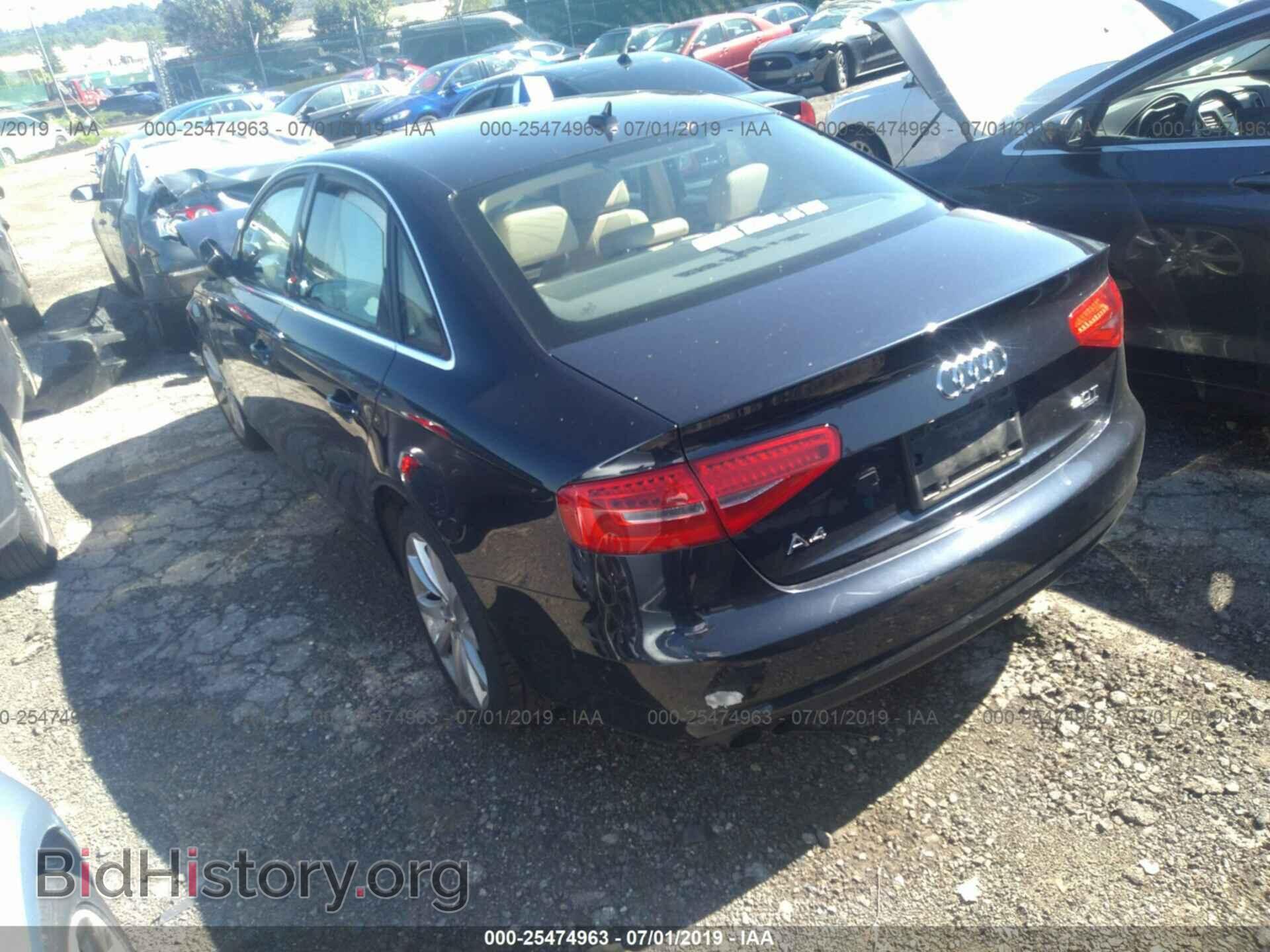 2013 AUDI A4 - VIN: WAUFFAFL0DN028080 - Фото 3