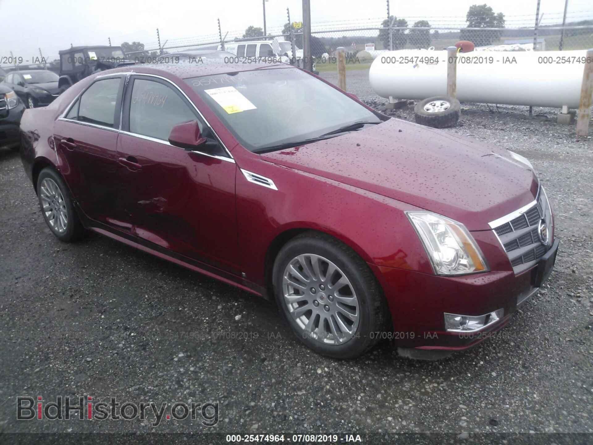 Photo 1G6DP5EV1A0102572 - CADILLAC CTS 2010
