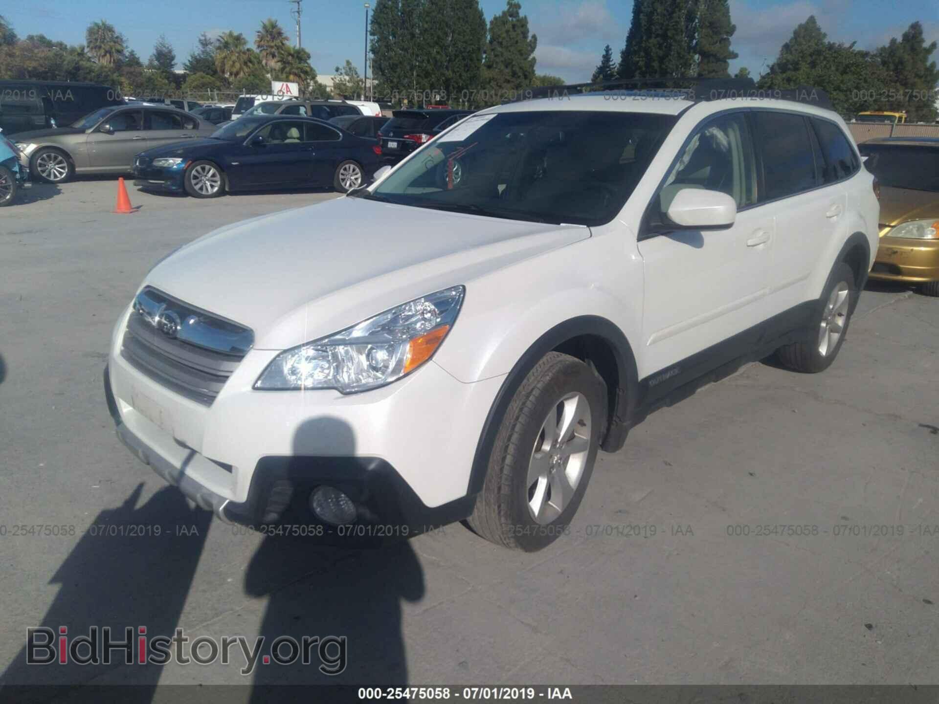 2014 SUBARU OUTBACK - VIN: 4S4BRBLC6E3306170 - Фото 2