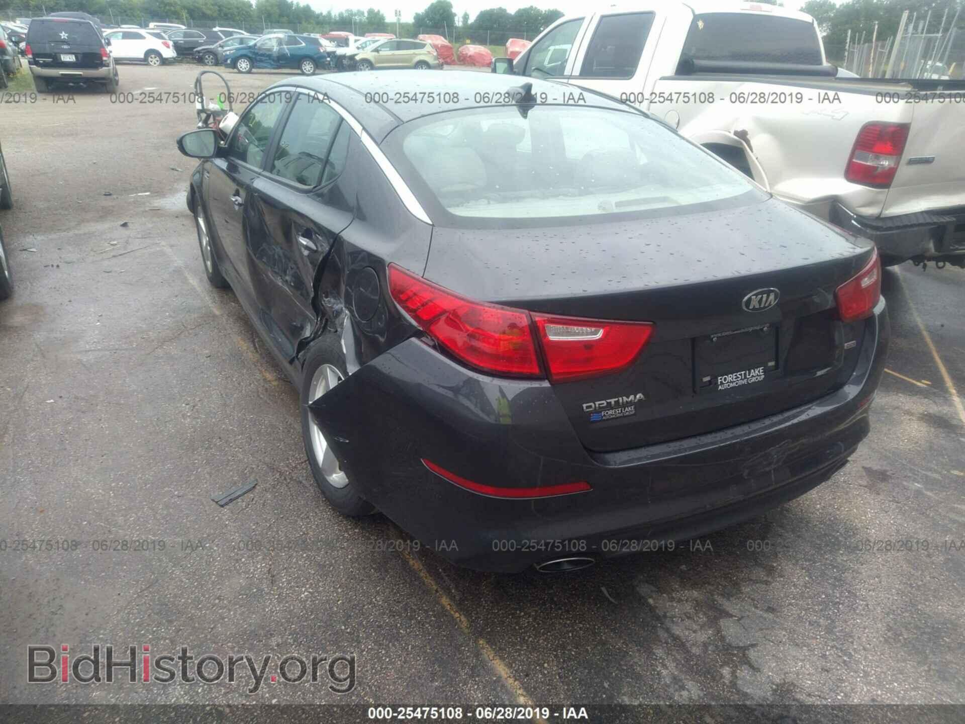 2015 KIA OPTIMA - VIN: 5XXGM4A74FG478080 - Фото 3