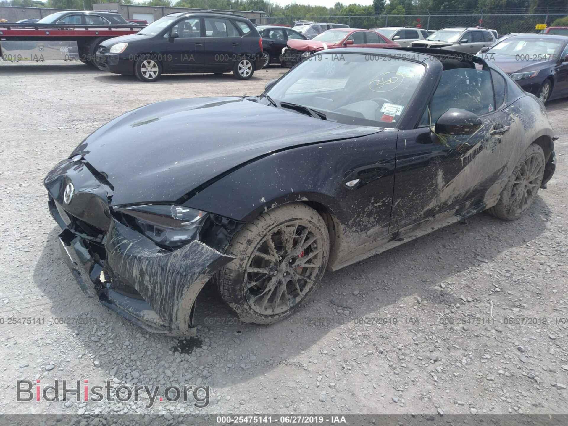 2017 MAZDA MX-5 MIATA - VIN: JM1NDAL74H0106648 - Фото 2