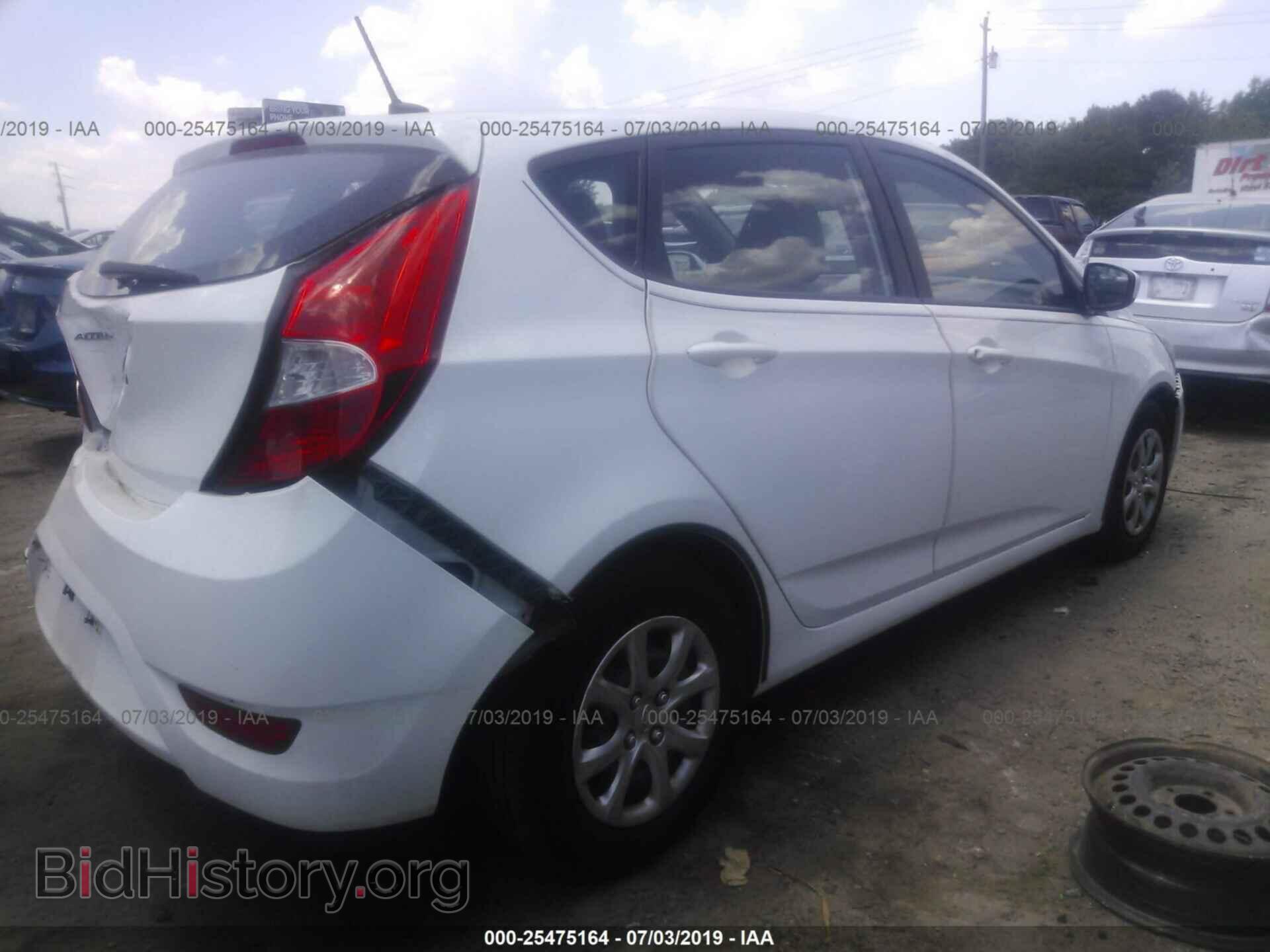 2014 HYUNDAI ACCENT - VIN: KMHCT5AE4EU173947 - Фото 4