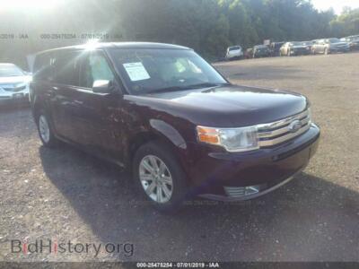 2011 Ford FLEX SE, burgundy — VIN 2FMGK5BC4BBD10470, IAAI