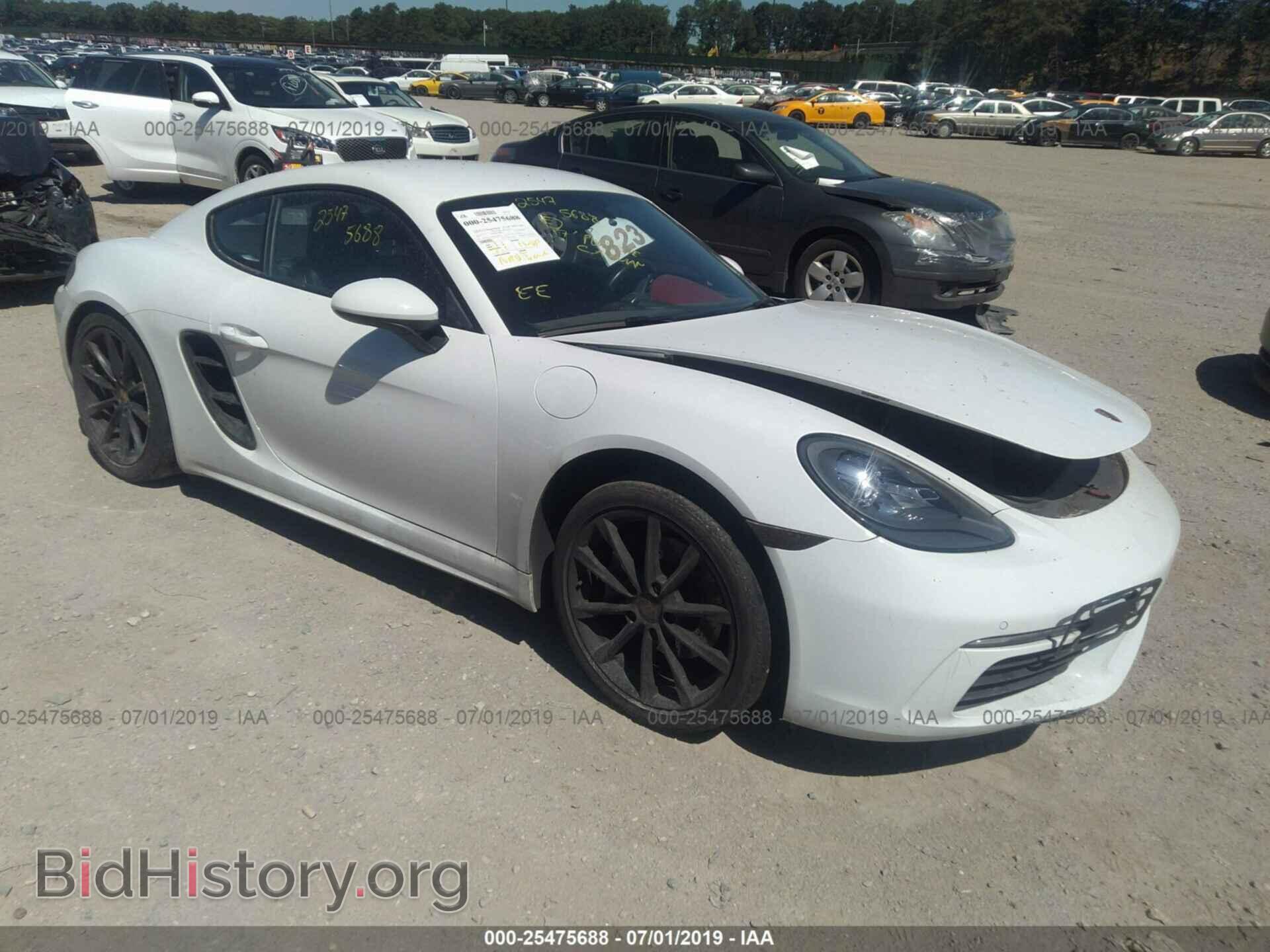 Фотография WP0AA2A85HS270598 - PORSCHE CAYMAN 2017