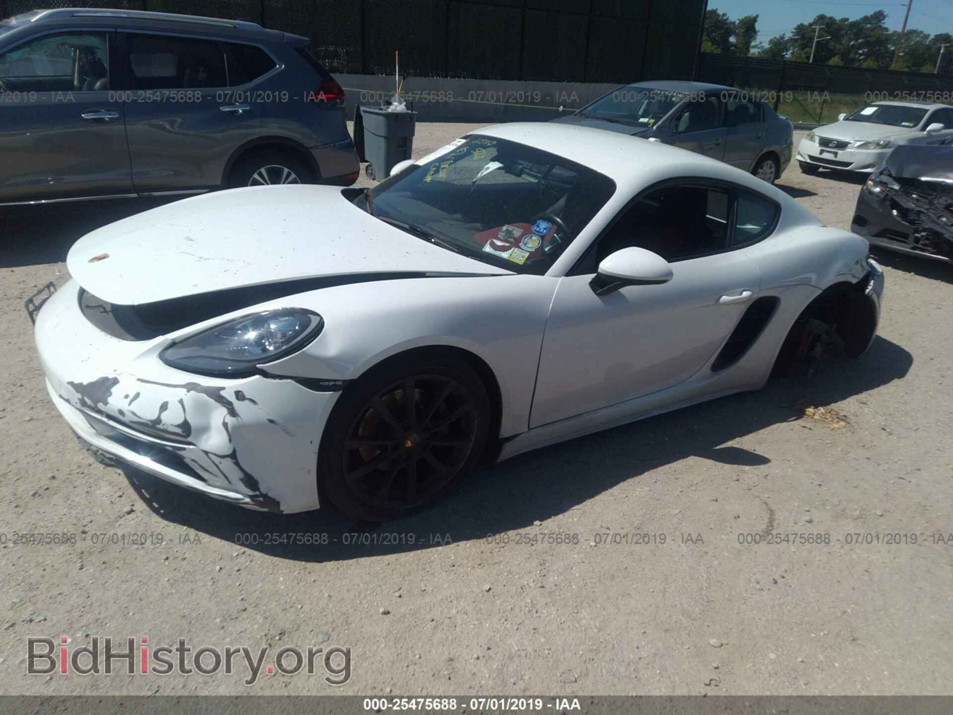 2017 PORSCHE CAYMAN - VIN: WP0AA2A85HS270598 - Фото 2