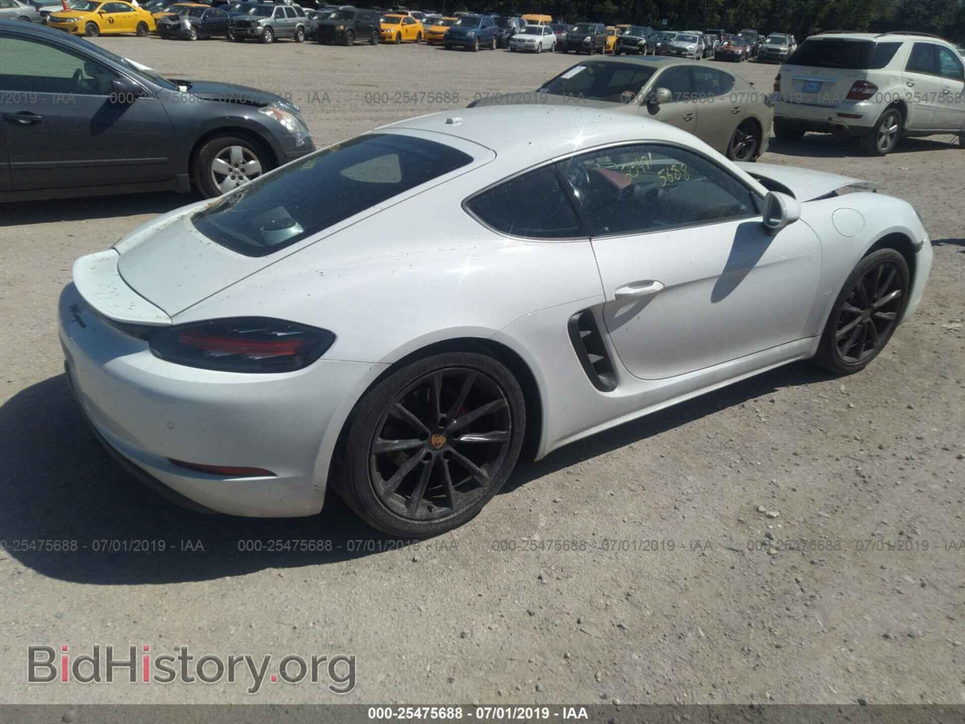 2017 PORSCHE CAYMAN - VIN: WP0AA2A85HS270598 - Фото 4
