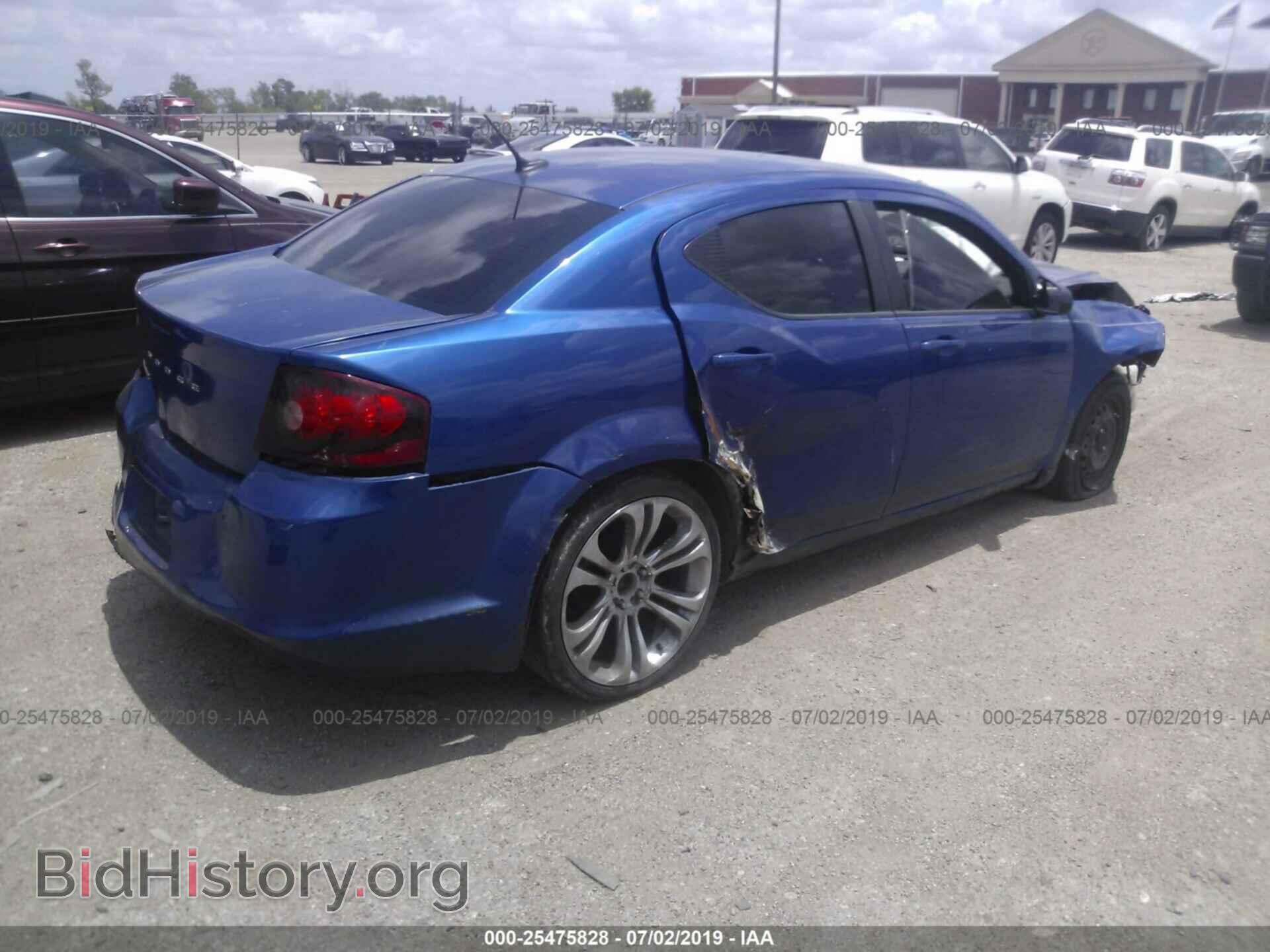 2014 DODGE AVENGER - VIN: 1C3CDZAB4EN110425 - Фото 4