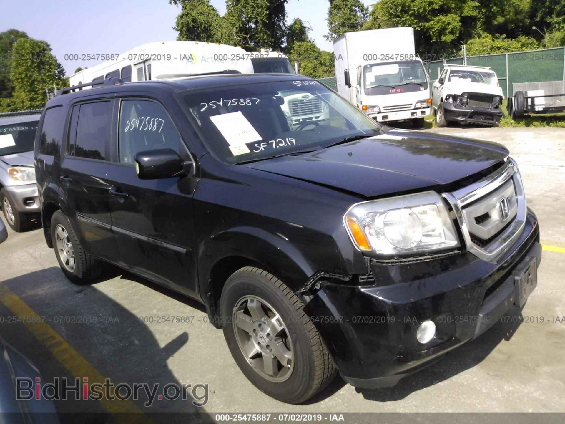 Фотография 5FNYF48999B049451 - HONDA PILOT 2009