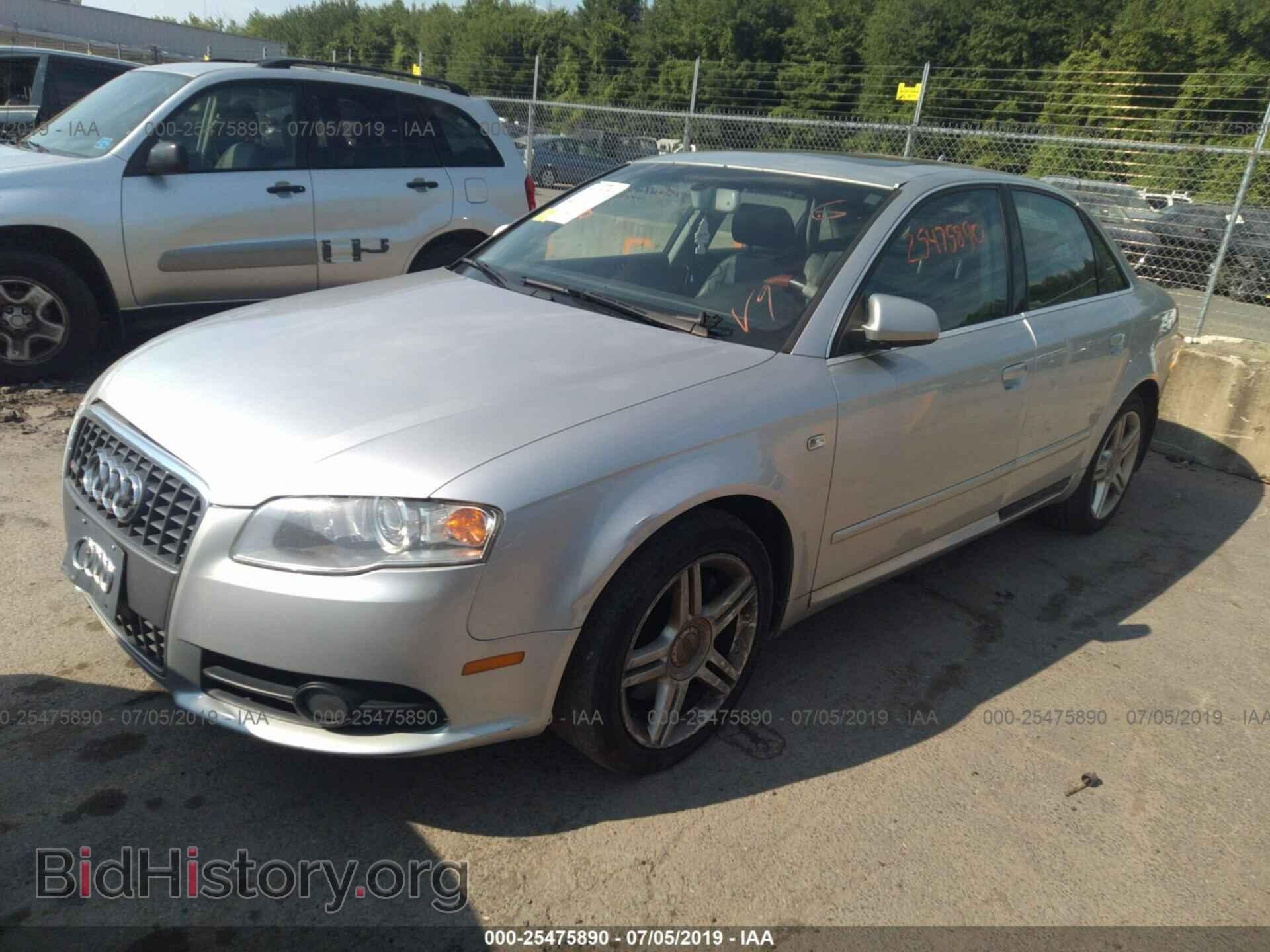2008 AUDI A4 - VIN: WAUDF78E98A021120 - Фото 2