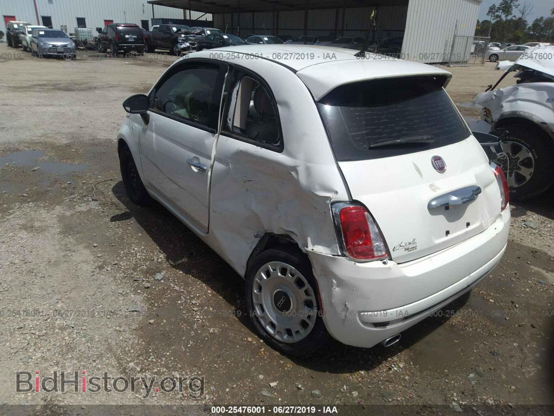 2014 FIAT 500 - VIN: 3C3CFFAR3ET249872 - Фото 3