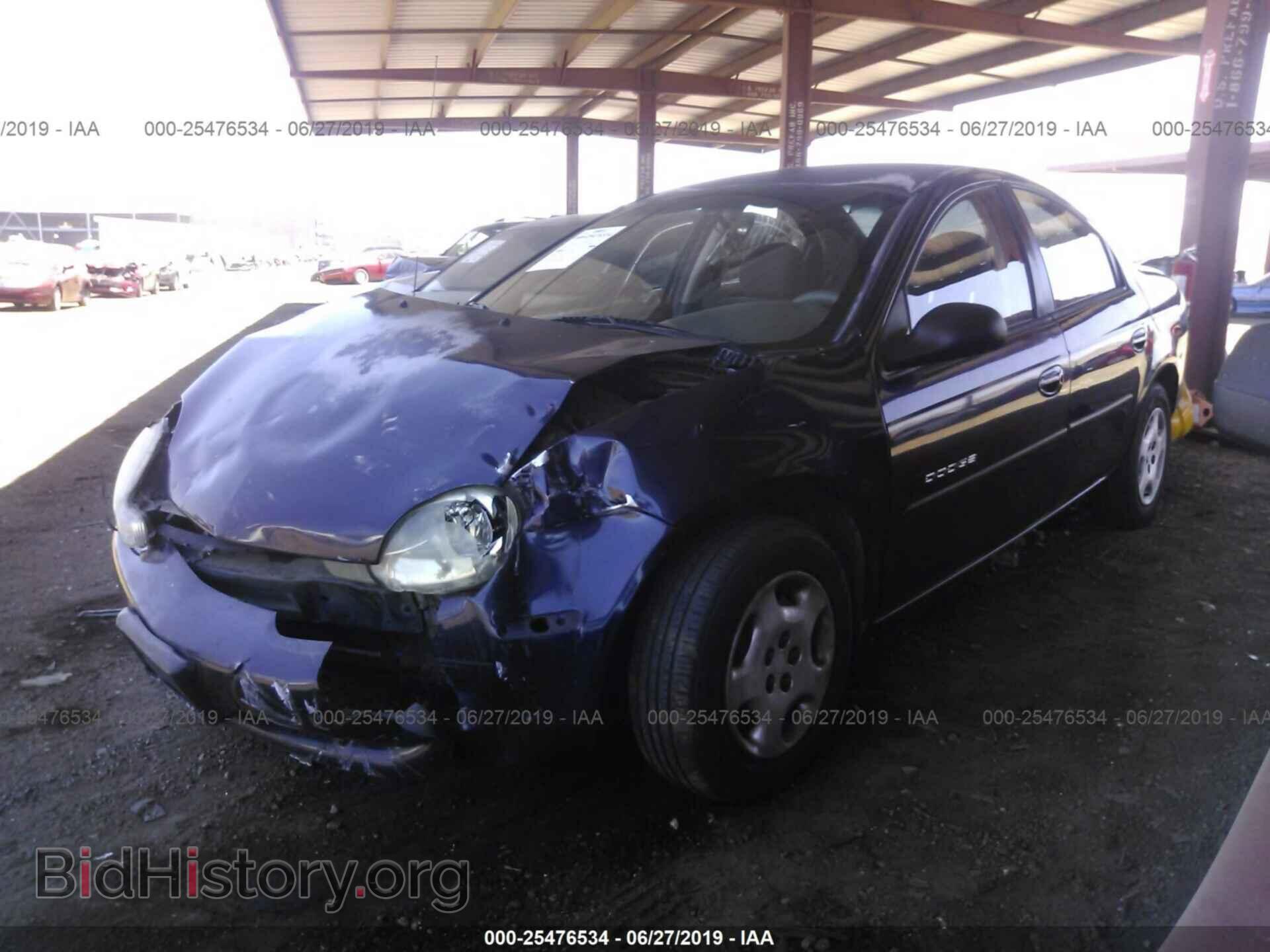 2000 DODGE NEON - VIN: 1B3ES46C4YD697185 - Photo 2