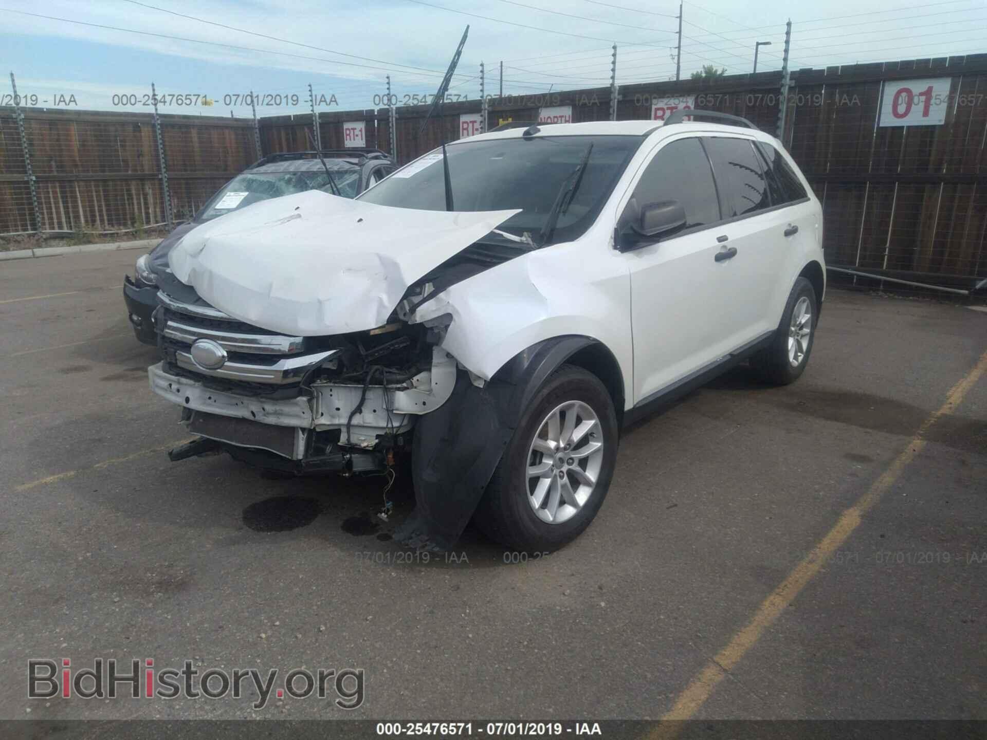 2013 FORD EDGE - VIN: 2FMDK3GC9DBB19873 - Фото 2