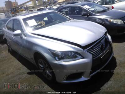 2015 Lexus LS 460, silver — VIN JTHBL5EF2F5138840, IAAI