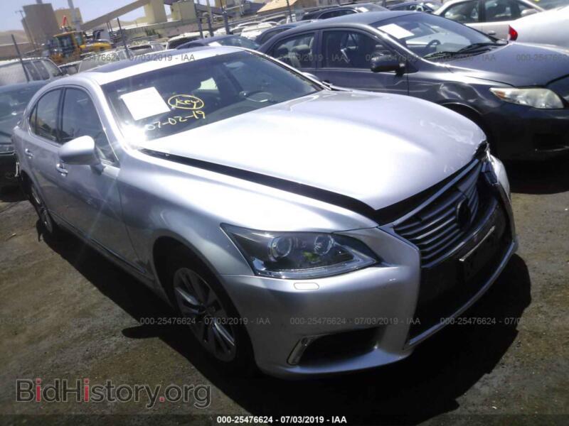 2015 Lexus LS 460 (VIN JTHBL5EF2F5138840) — photo 1 of 10, IAAI, damage: front & rear