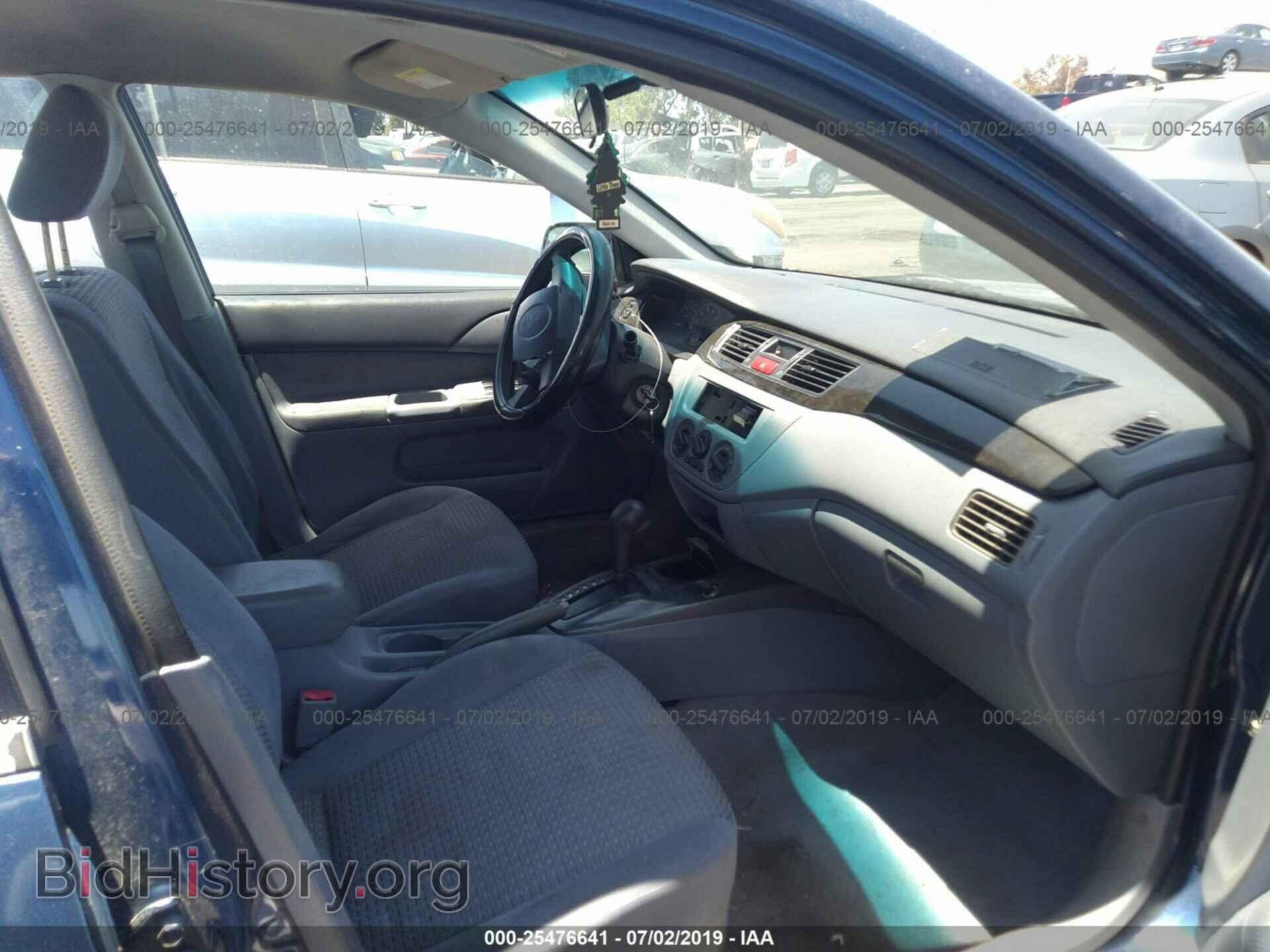 2002 MITSUBISHI LANCER - VIN: JA3AJ26E82U012911 - Photo 5