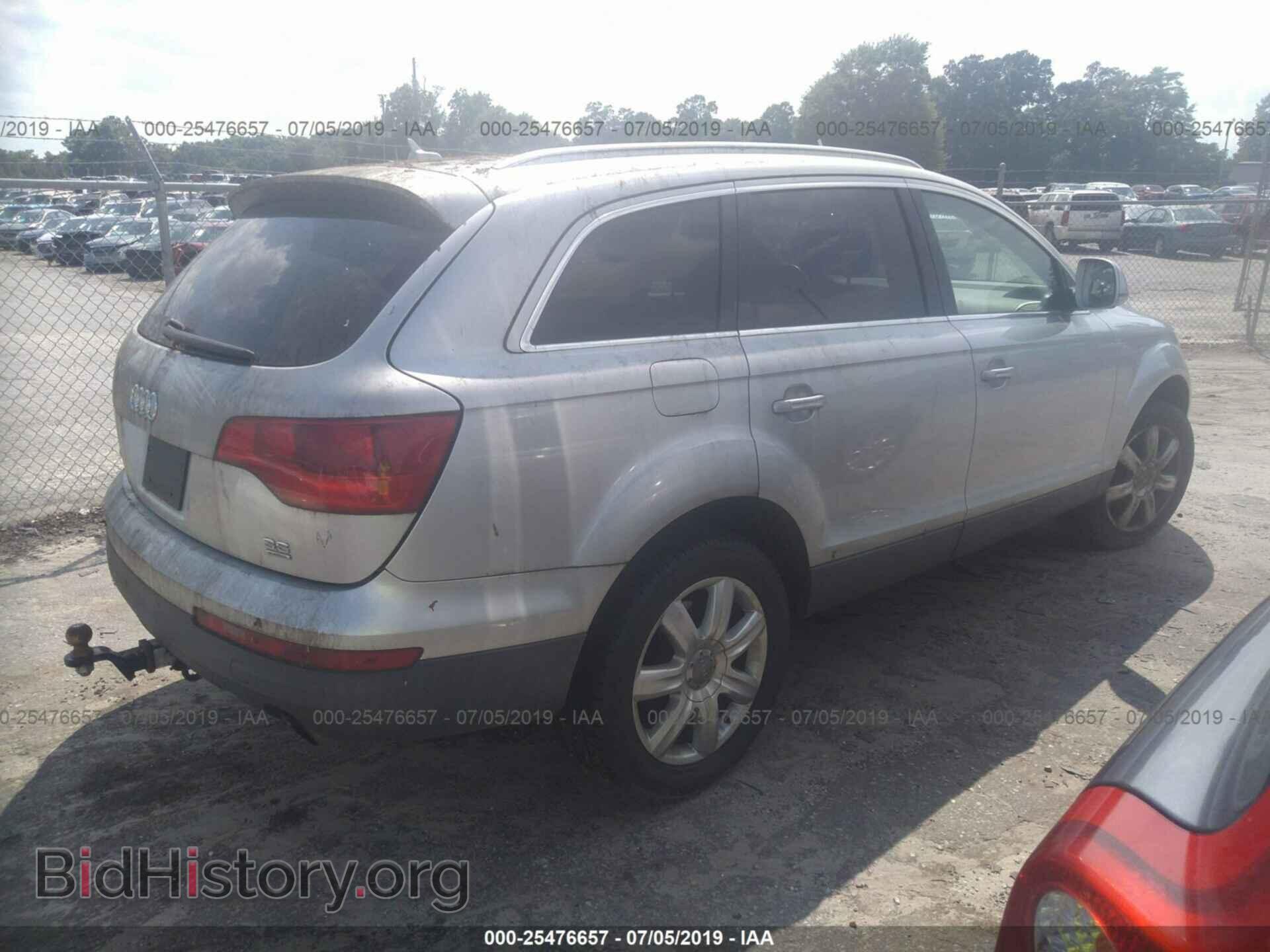 2007 AUDI Q7 - VIN: WA1BY94L87D052368 - Фото 4