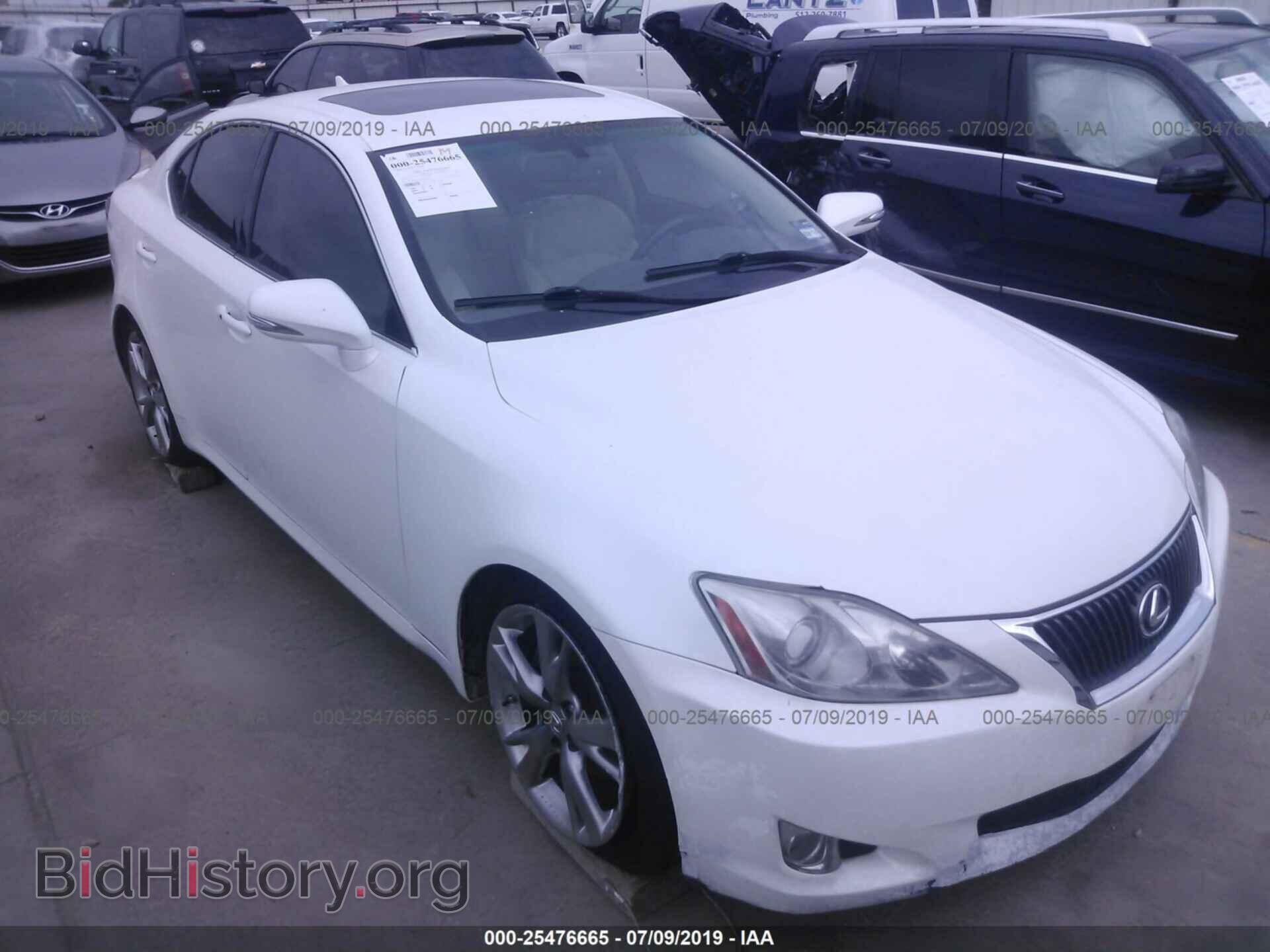 Photo JTHBF5C22A2100185 - LEXUS IS 2010