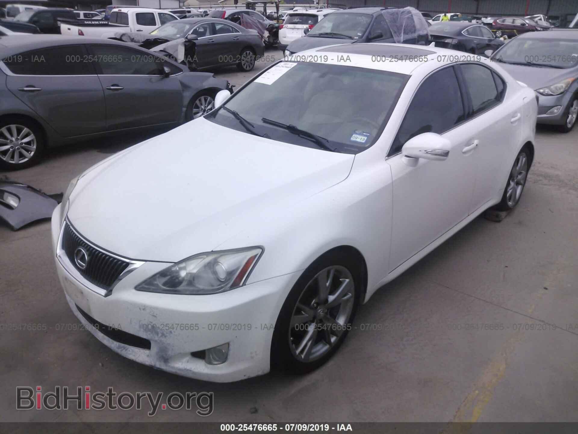 2010 LEXUS IS - VIN: JTHBF5C22A2100185 - Фото 2