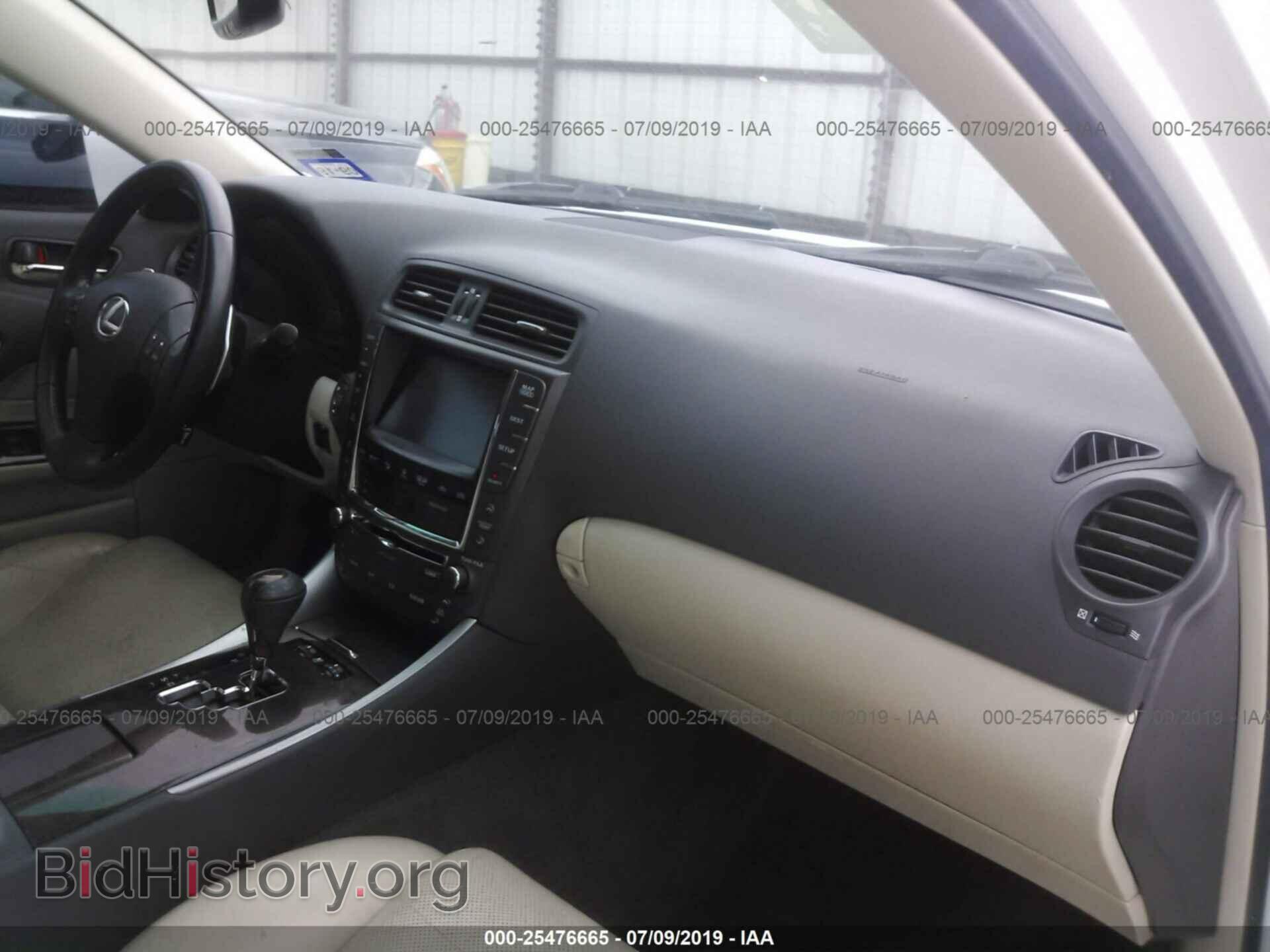 2010 LEXUS IS - VIN: JTHBF5C22A2100185 - Фото 5