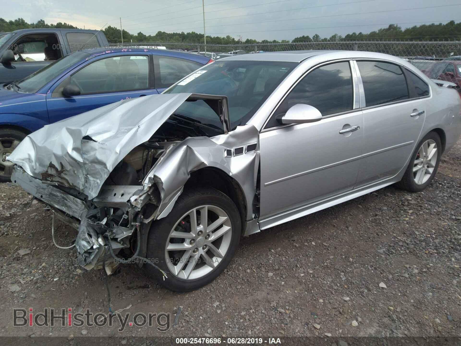 2013 CHEVROLET IMPALA - VIN: 2G1WC5E37D1184938 - Фото 2