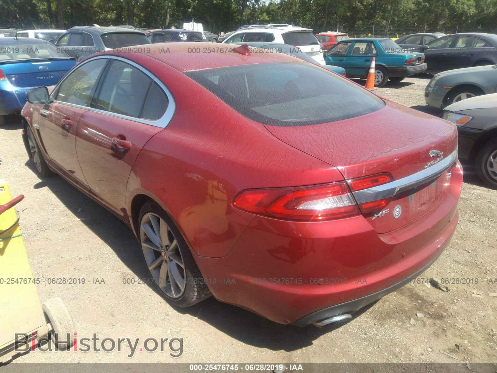 2014 JAGUAR XF - VIN: SAJWJ0EF1E8U28772 - Фото 3