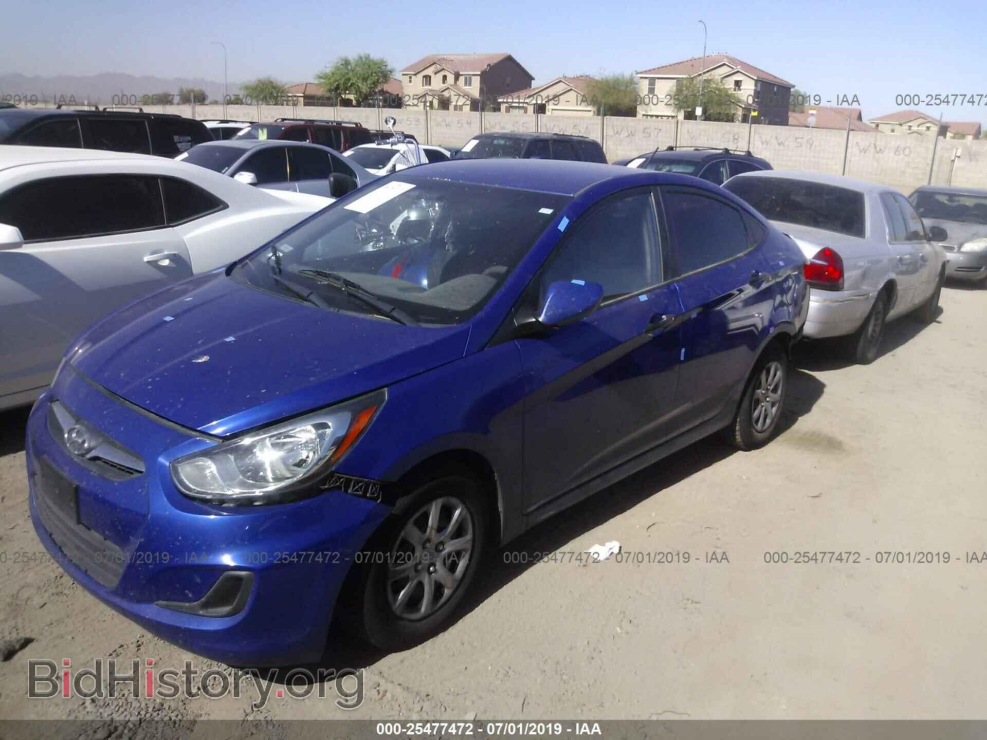 2012 HYUNDAI ACCENT - VIN: KMHCT4AE9CU045548 - Фото 2