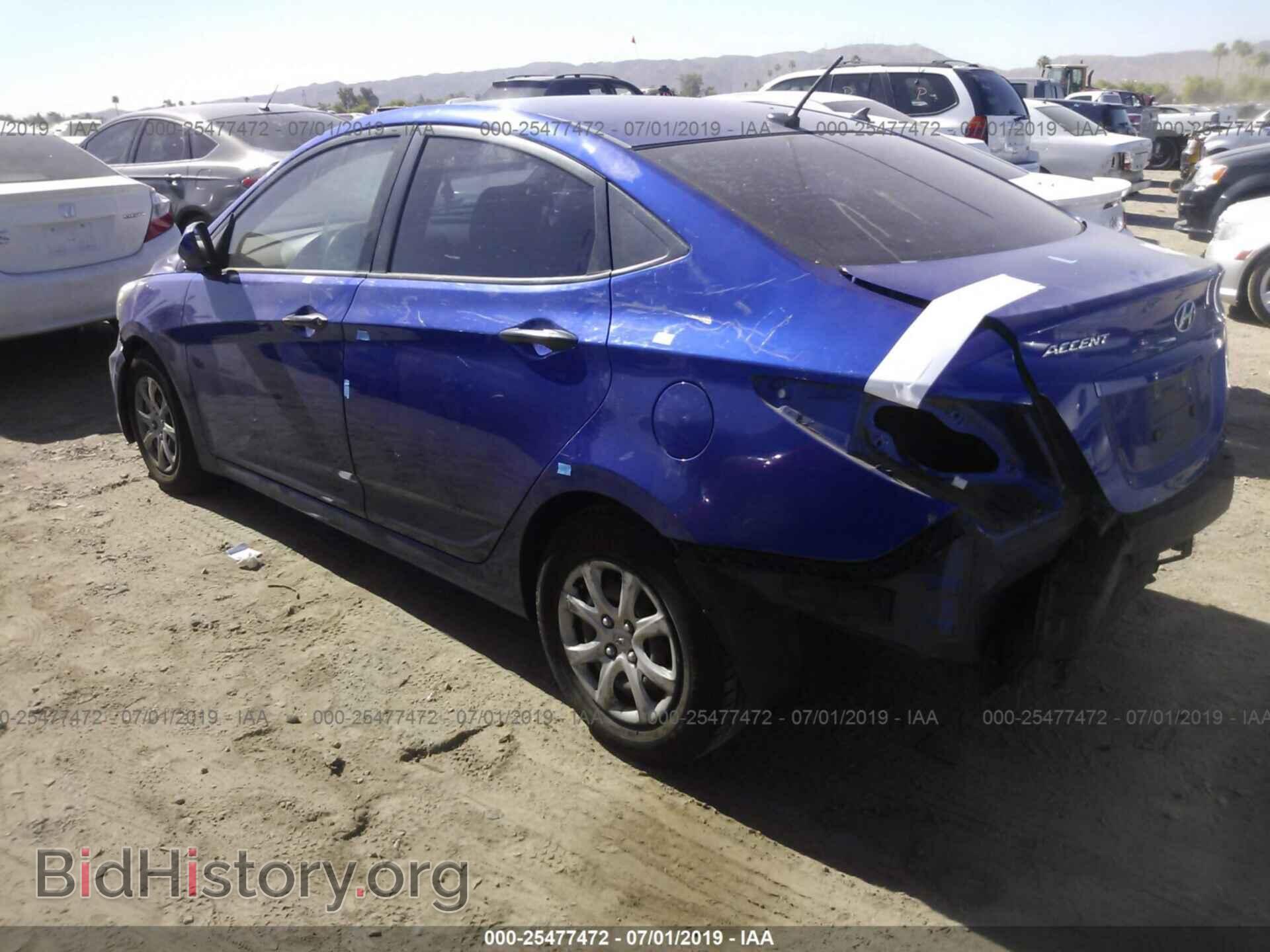 2012 HYUNDAI ACCENT - VIN: KMHCT4AE9CU045548 - Фото 3