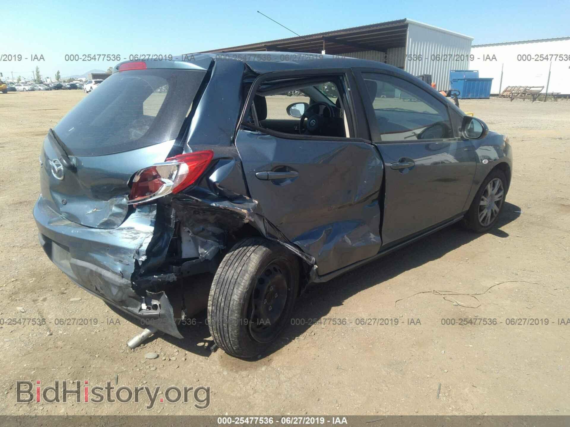 2014 MAZDA MAZDA2 - VIN: JM1DE1KY4E0178044 - Фото 4
