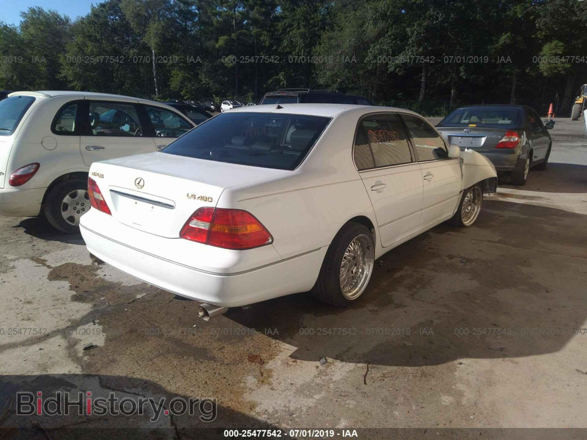 2002 LEXUS LS - VIN: JTHBN30F920081548 - Фото 4