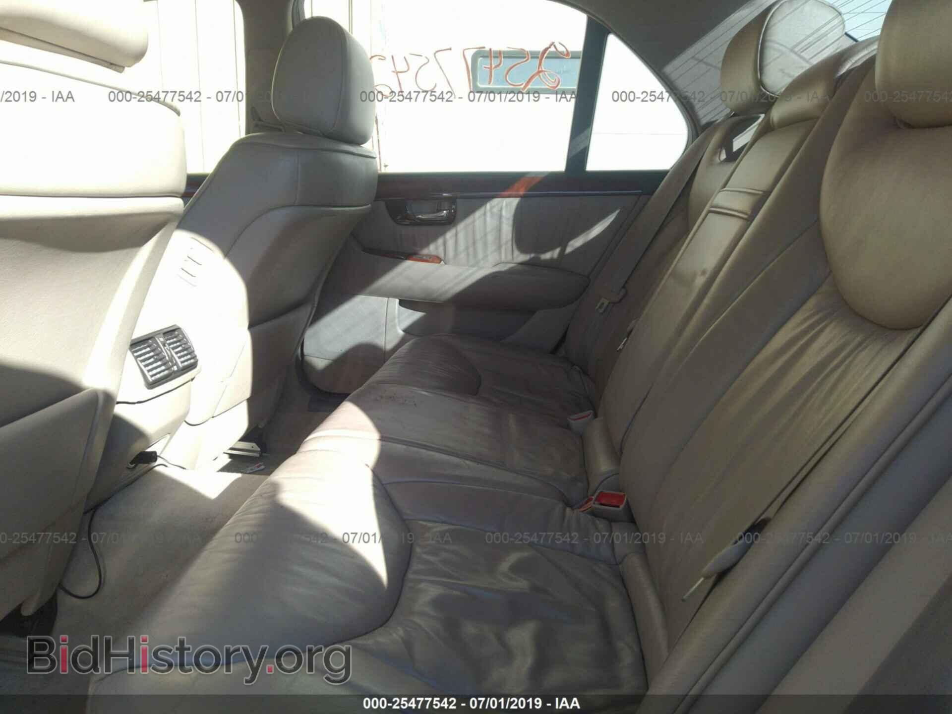 2002 LEXUS LS - VIN: JTHBN30F920081548 - Фото 8