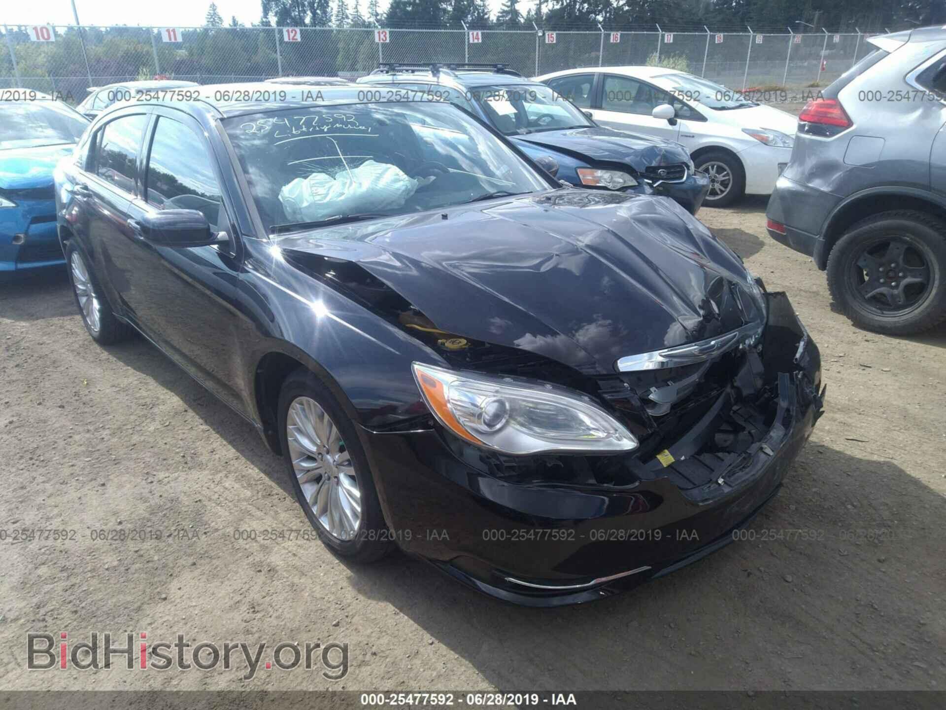 Фотография 1C3CCBBG2CN202506 - CHRYSLER 200 2012