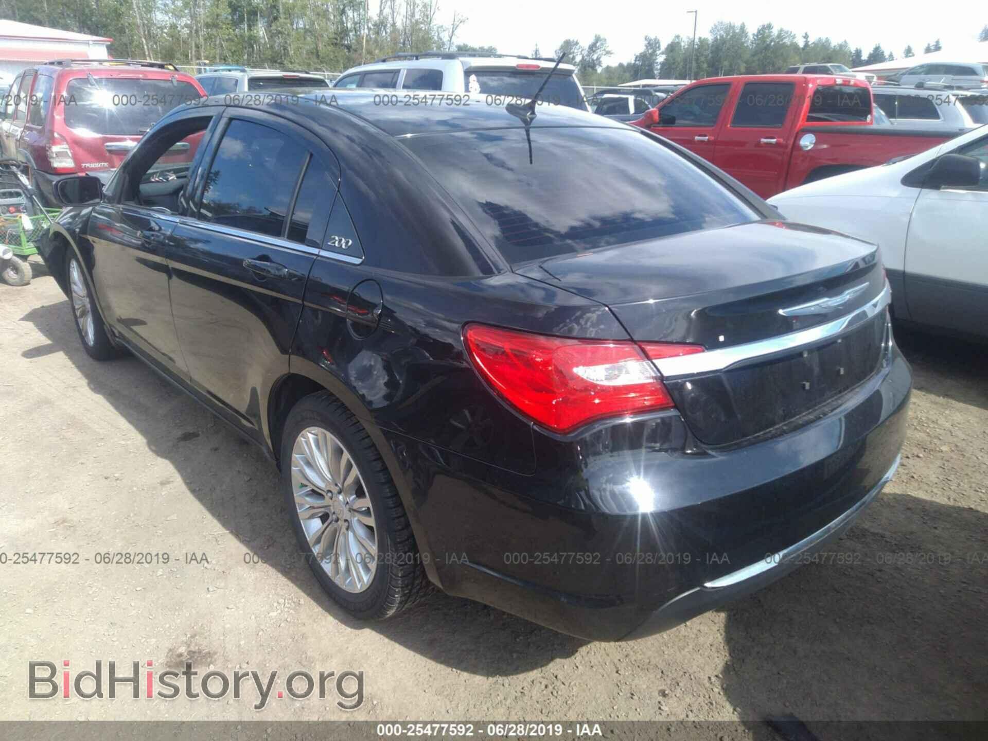 2012 CHRYSLER 200 - VIN: 1C3CCBBG2CN202506 - Фото 3