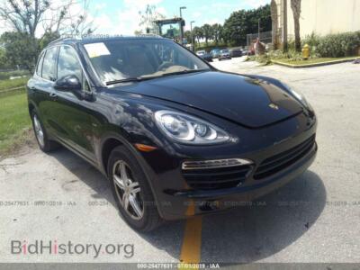 2014 Porsche CAYENNE, черный — VIN WP1AF2A20ELA31221, IAAI