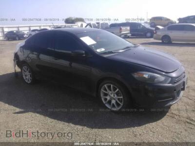 2014 Dodge DART SXT, black — VIN 1C3CDFBB3ED723686, IAAI
