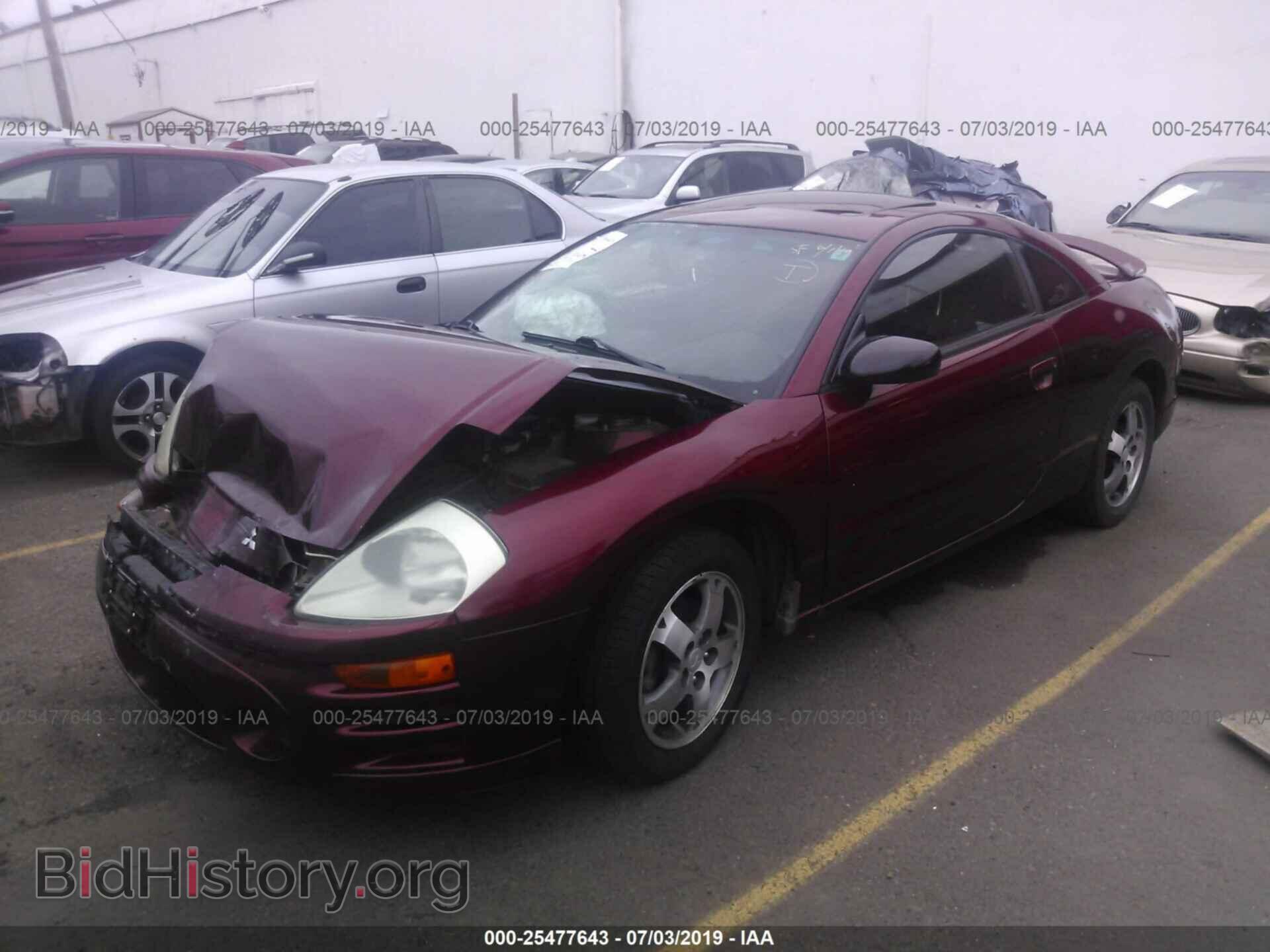 2004 MITSUBISHI ECLIPSE - VIN: 4A3AC44G34E040038 - Фото 2