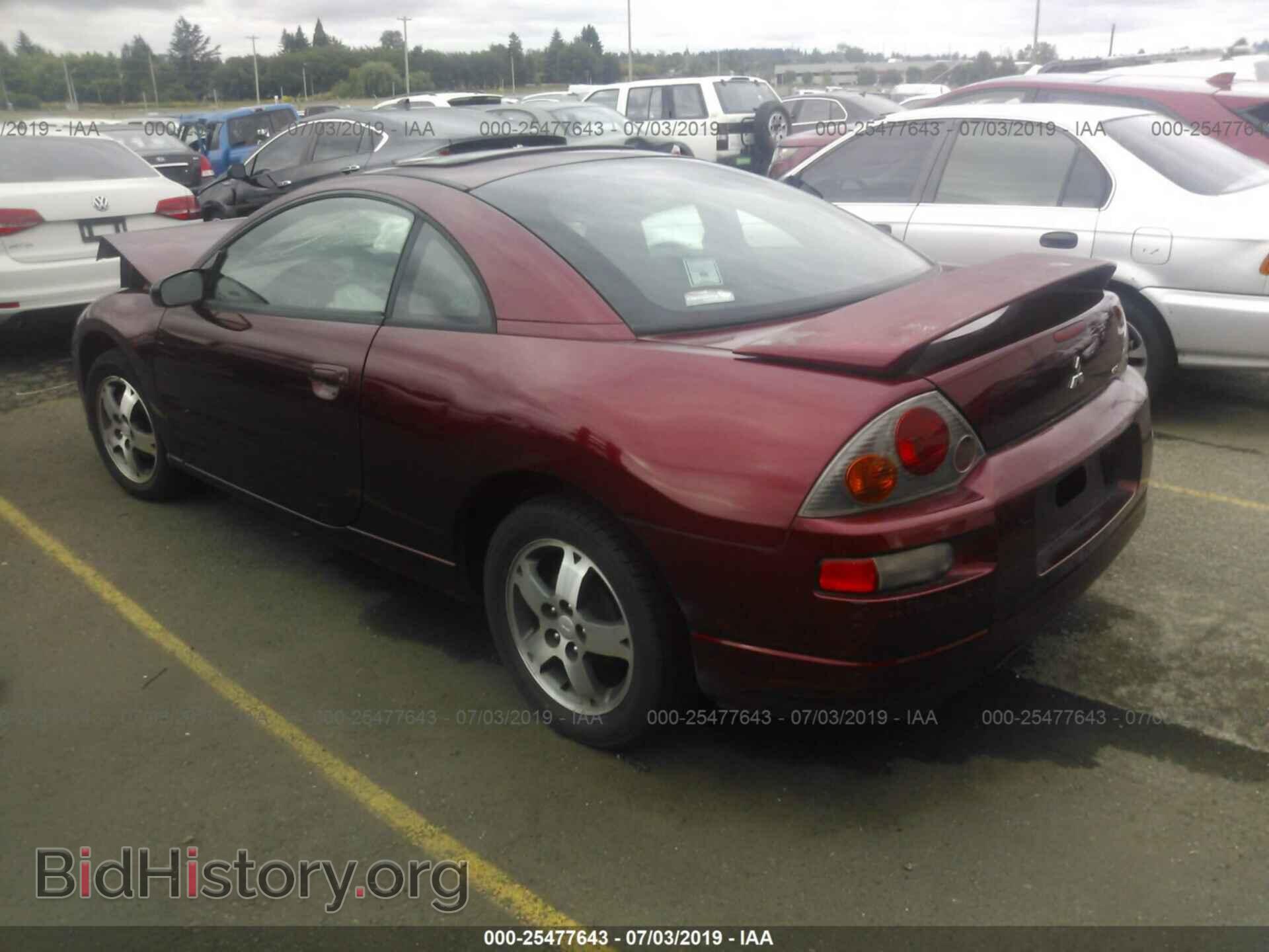 2004 MITSUBISHI ECLIPSE - VIN: 4A3AC44G34E040038 - Фото 3