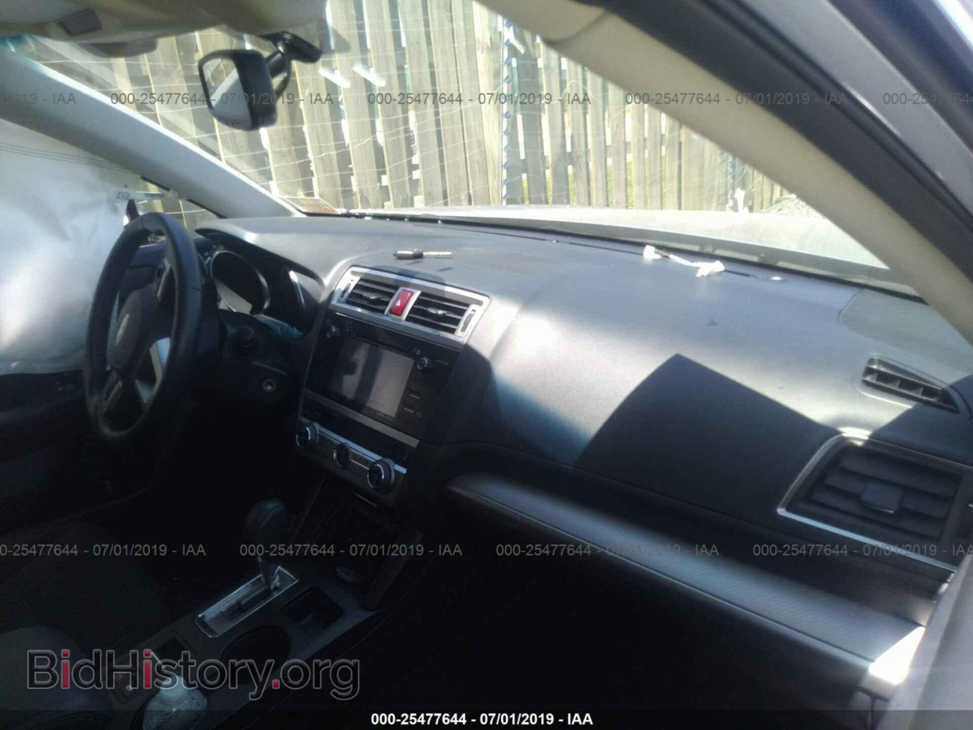 2015 SUBARU OUTBACK - VIN: 4S4BSBHC1F3269074 - Photo 5