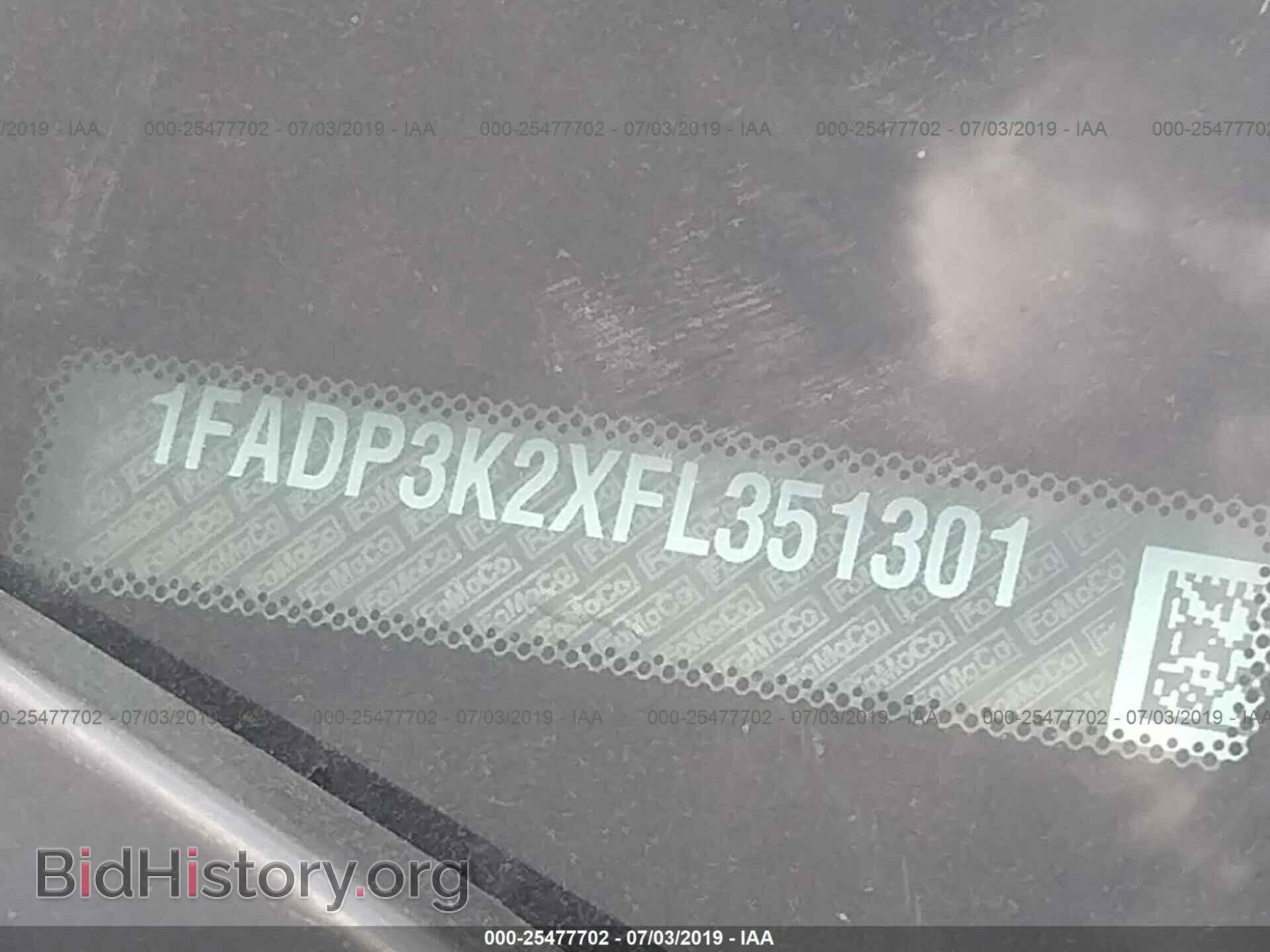 2015 FORD FOCUS - VIN: 1FADP3K2XFL351301 - Фото 9